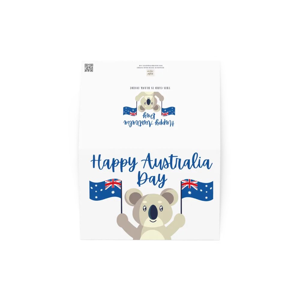 Koala Australia Day Greeting Card product image (3)