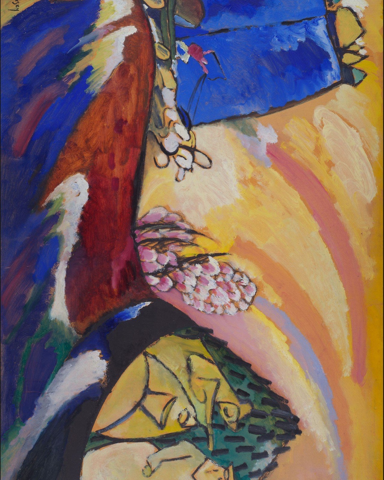 Kandinsky, Painting with Troika — Fine-Art Poster product image (1)