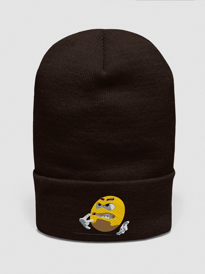 Expressive Anger Embroidered Beanie product image (1)