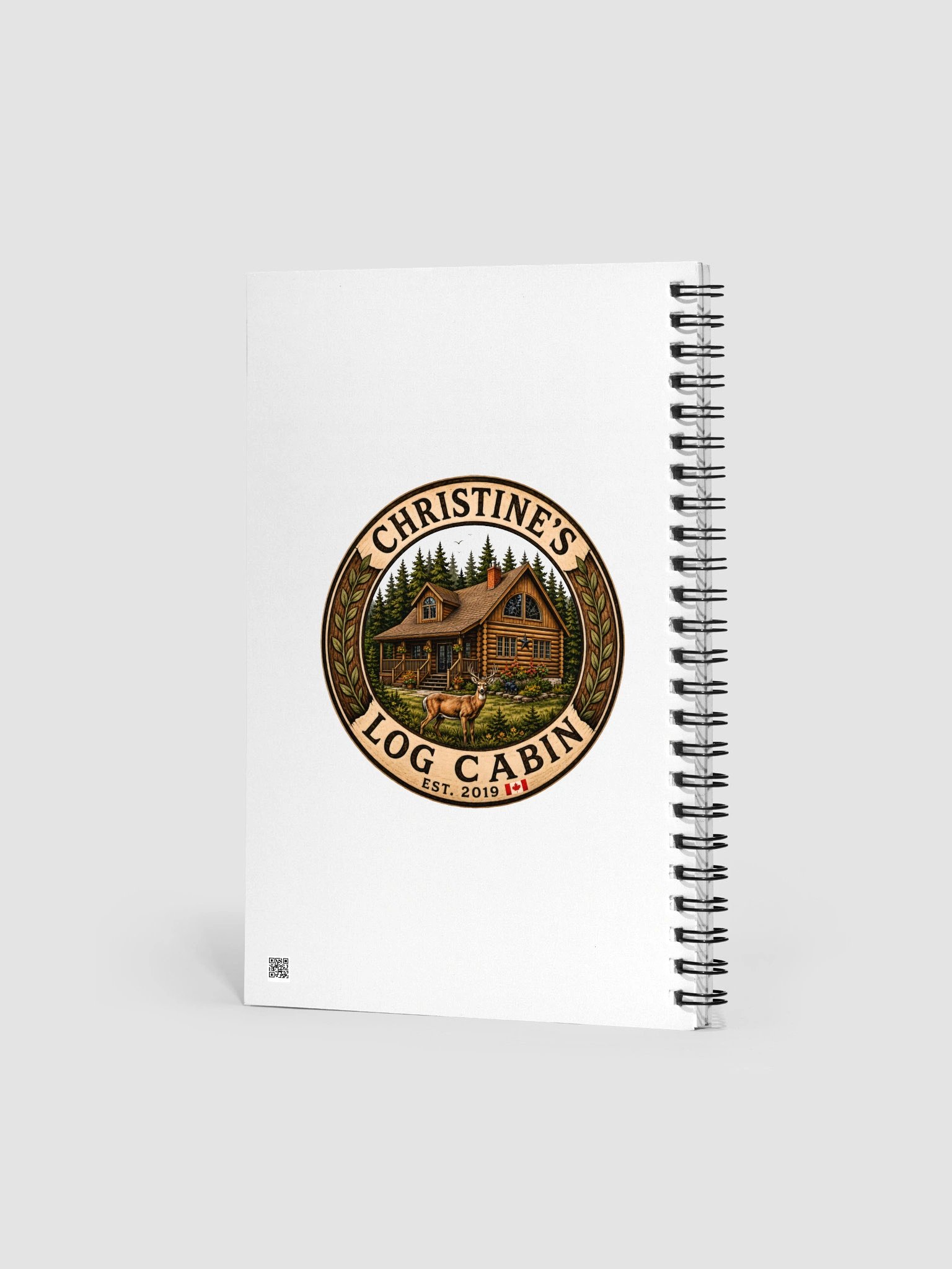 Christine's Log Cabin Kraft Cover Notebook | Journal & Planner product image (2)