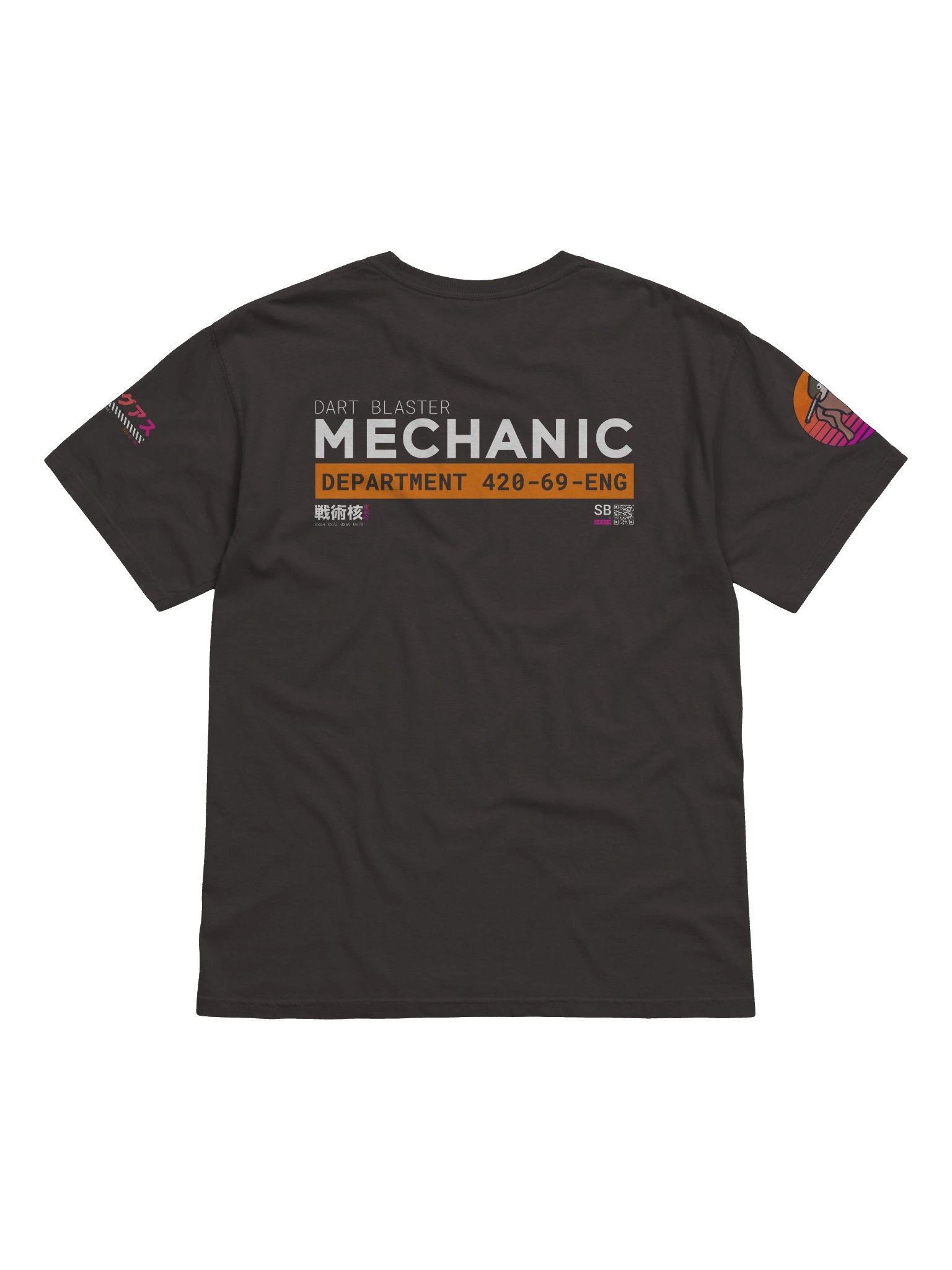Cyberpunk Sillybutts Megacorp T-Shirt (Brandon Diaz Art) product image (8)