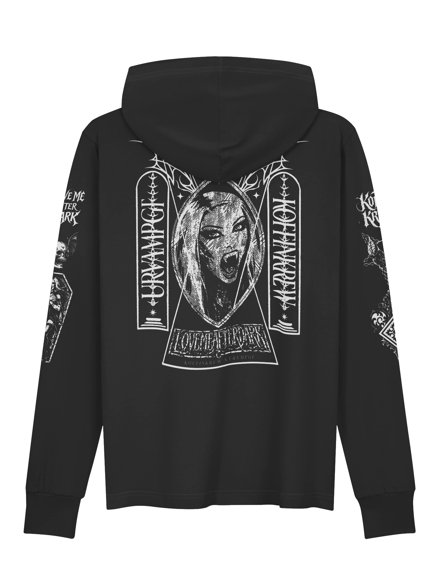 Love Me After Dark Hooded Long Sleeve Tee product image (2)