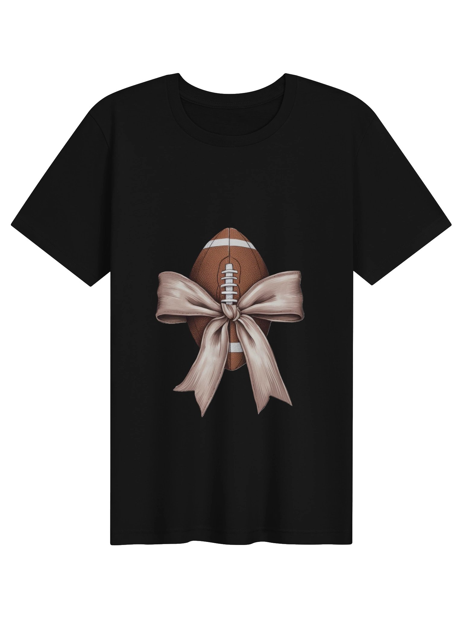 Football Gift Bow Tee product image (1)