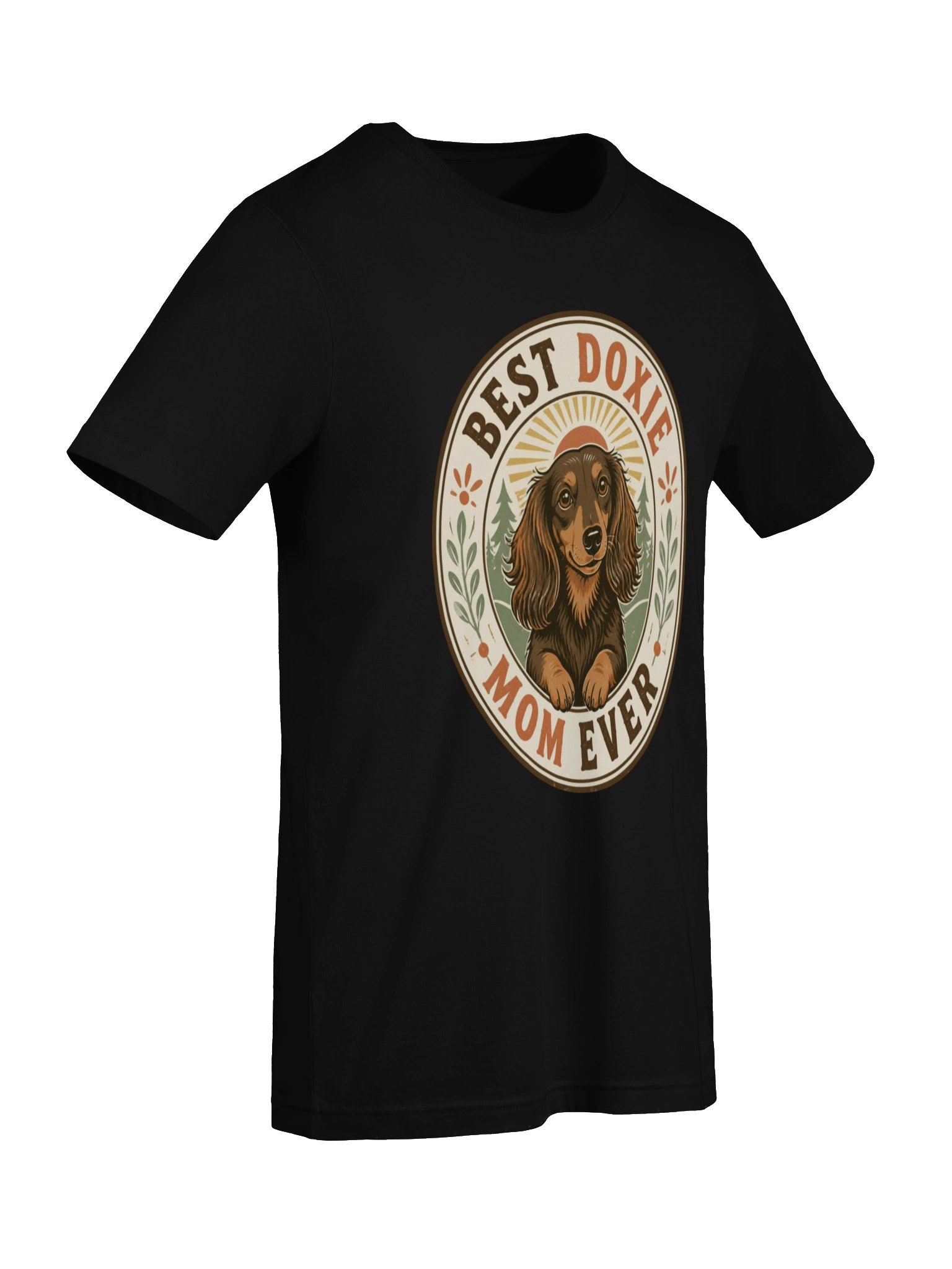 Best Doxie Mom Ever Shirt | Vintage Dachshund Tee product image (7)