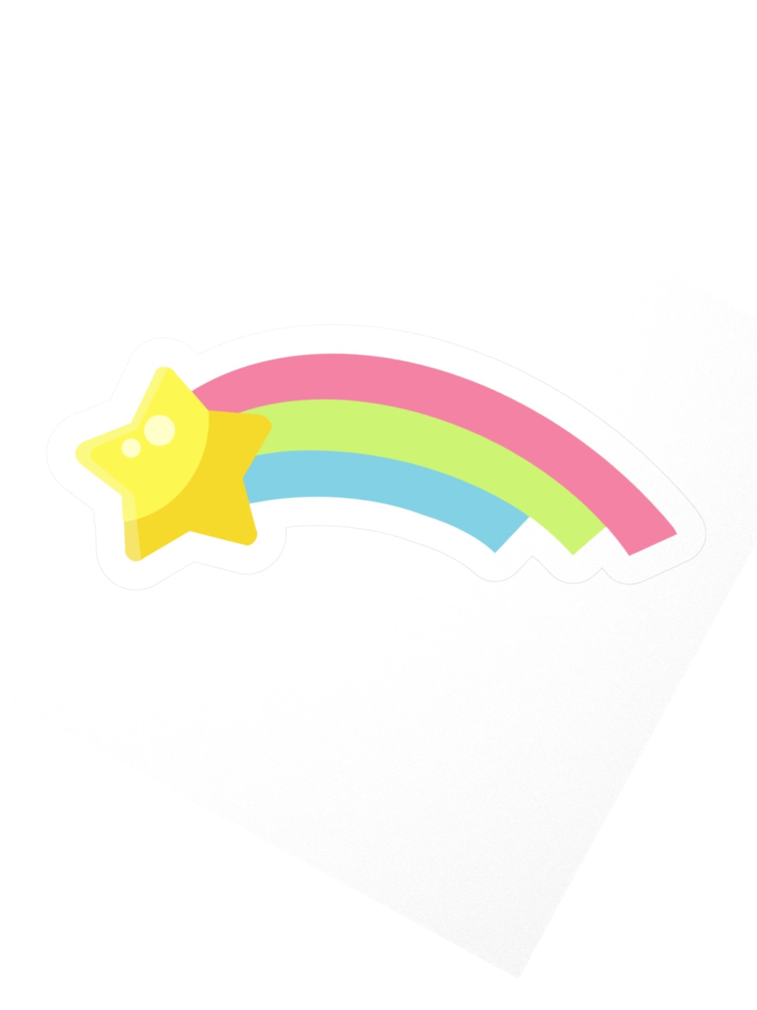 Shooting Star Sticker product image (1)