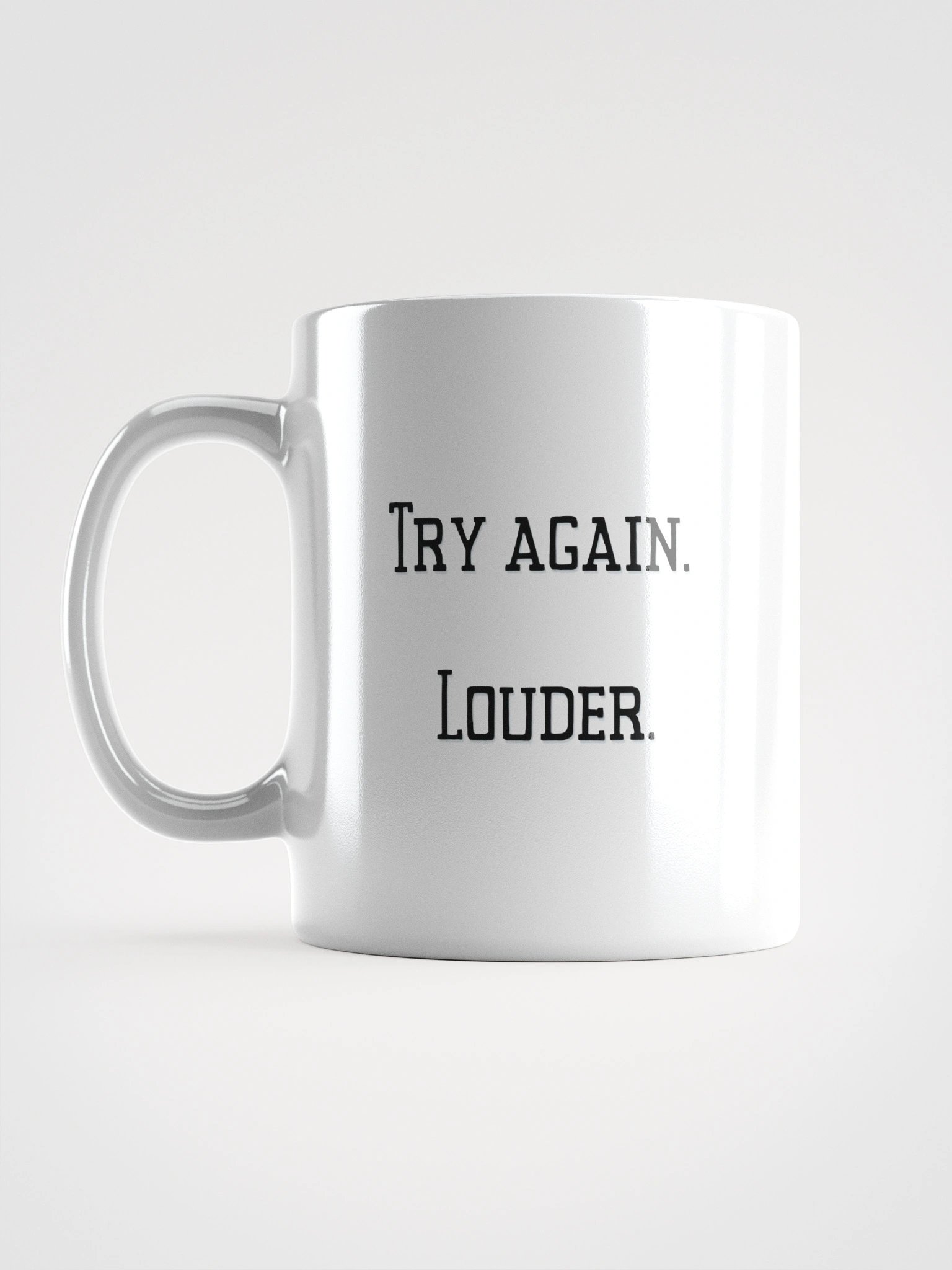 Truthbomb: Try Again. Louder. • Ceramic Mug product image (17)