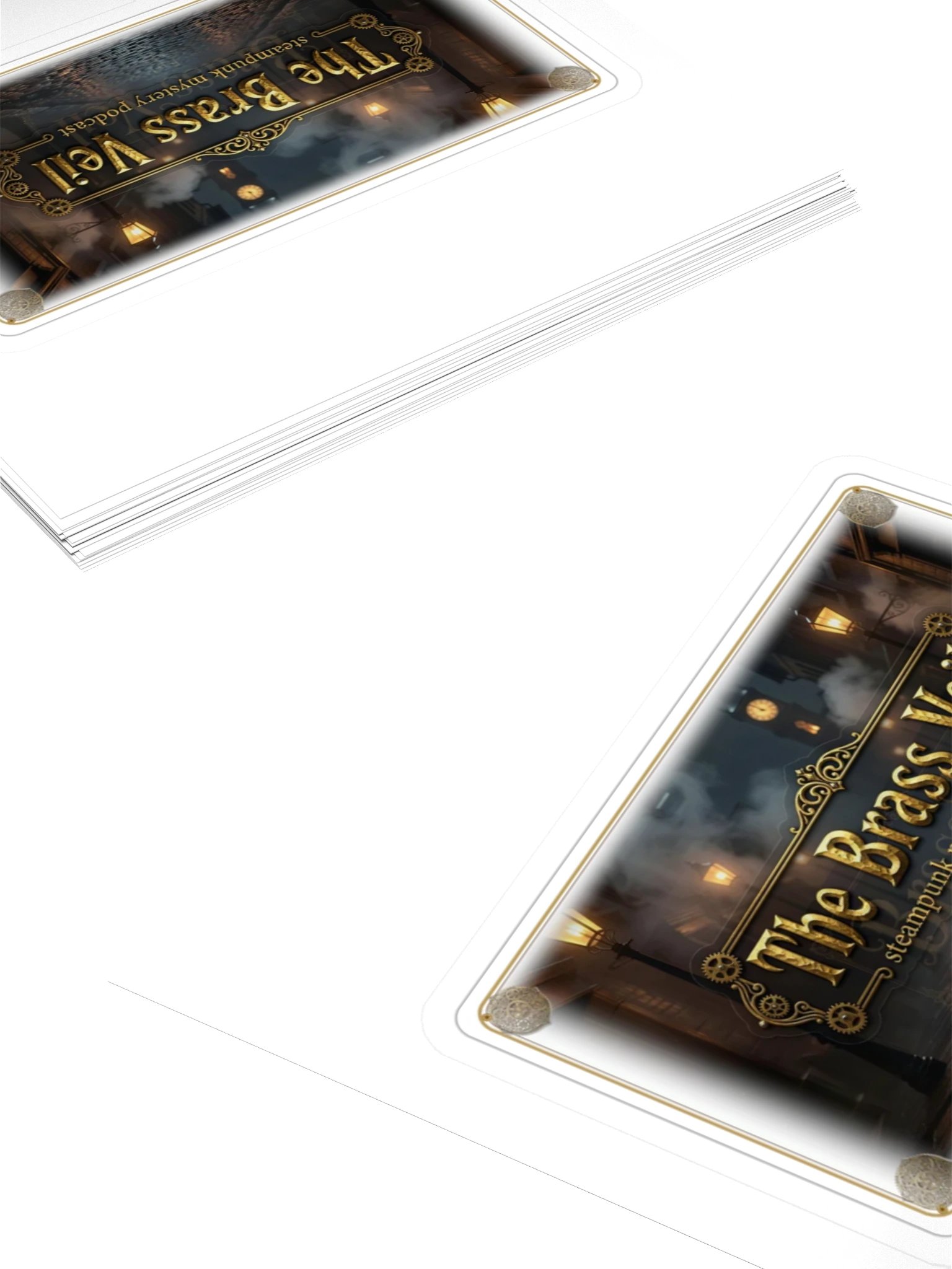 The Brass Veil — Title Sticker product image (4)