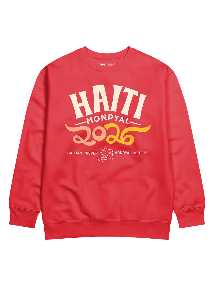 Haiti Mondyal 2026 Premium Sweatshirt product image (1)