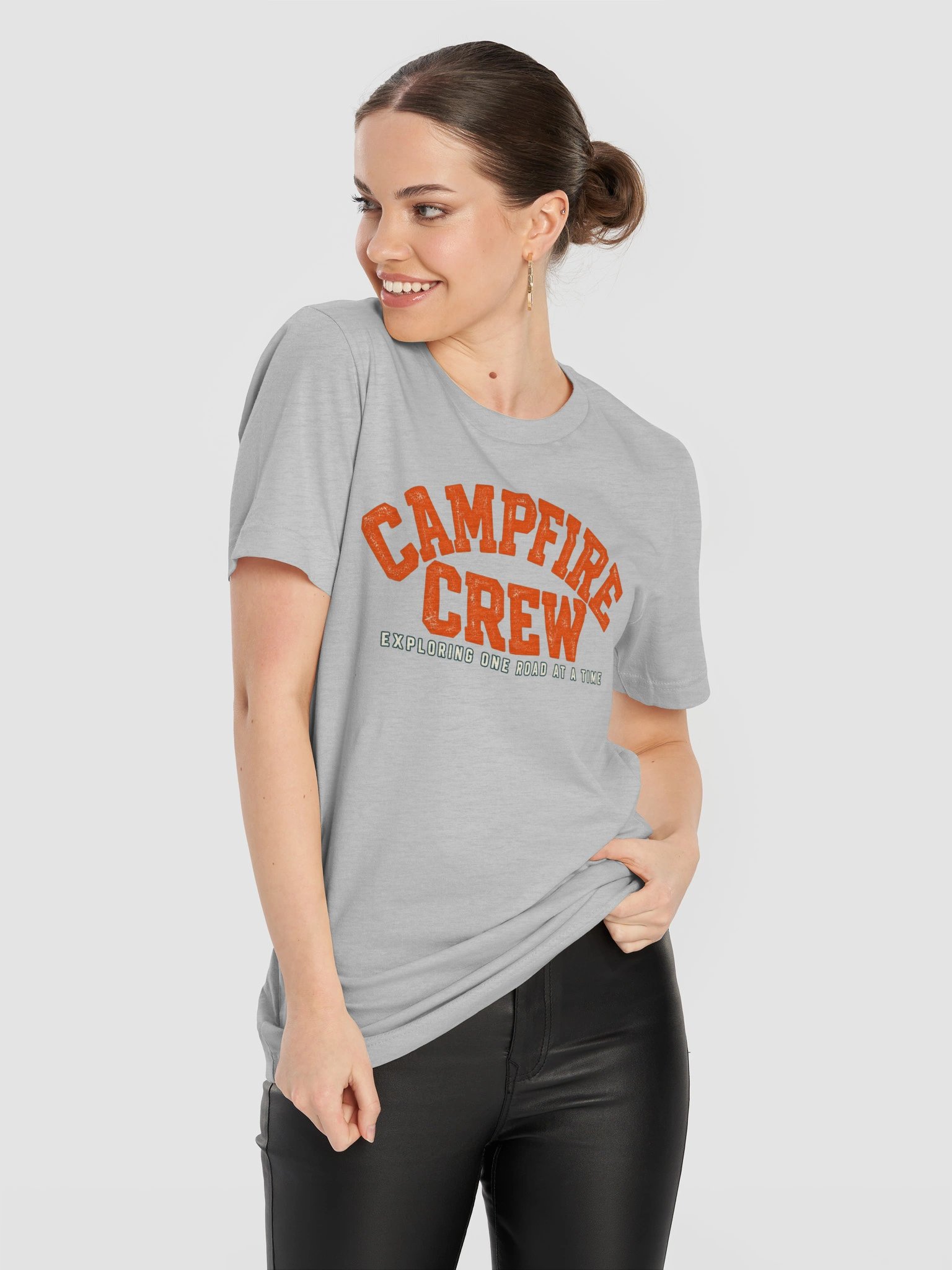 Campfire Crew Tee | Heather Gray product image (1)