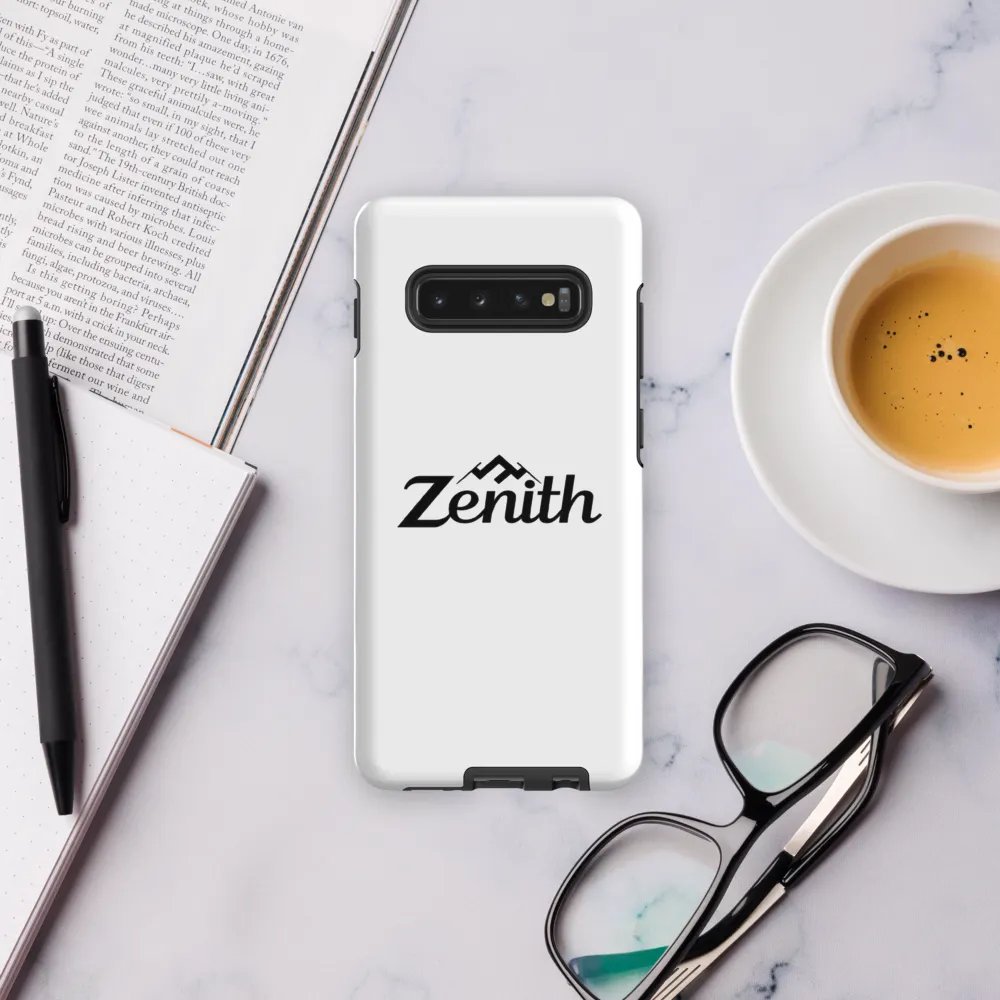 White Zenith Design Tough Case for Samsung Galaxy S10-S25 - Wireless Charging Compatible product image (11)