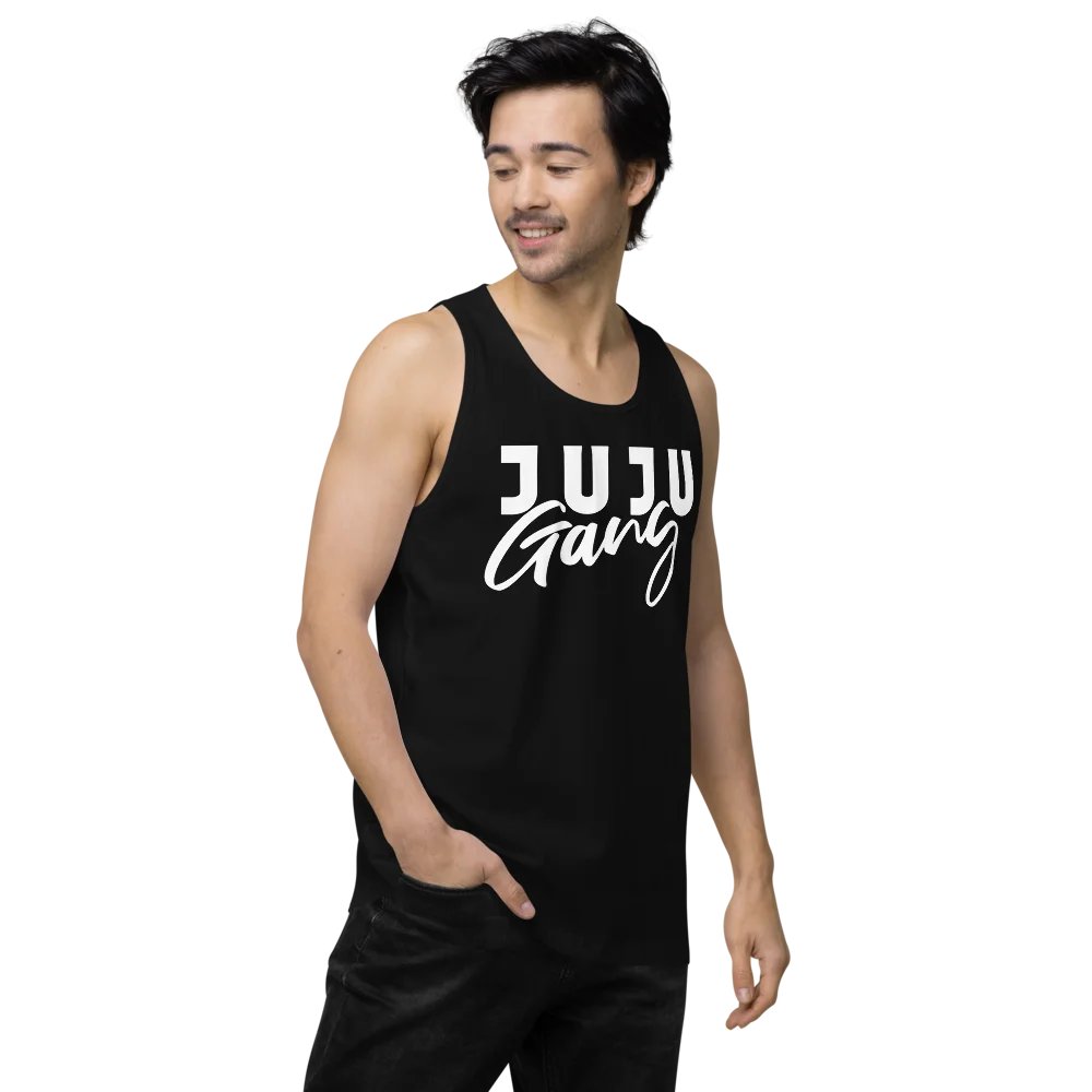SLEEVELESS JUJU GANG TEE - LAVA ROCK product image (3)