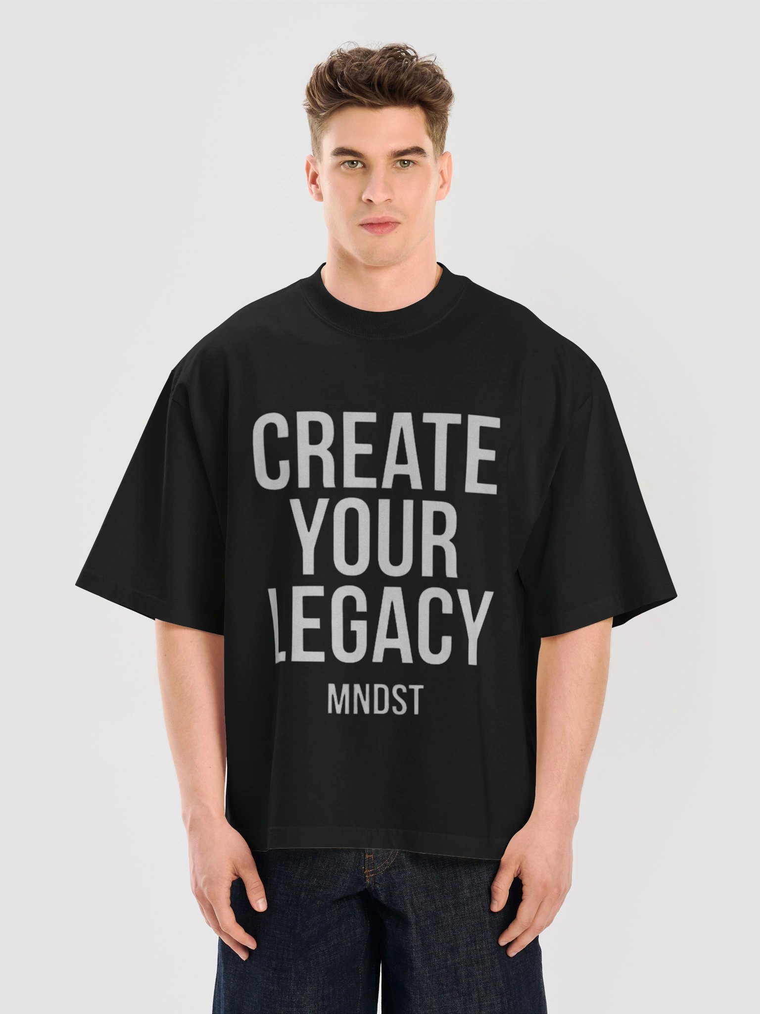 Create Your Legacy. - Heavyweight Oversized Tee product image (5)