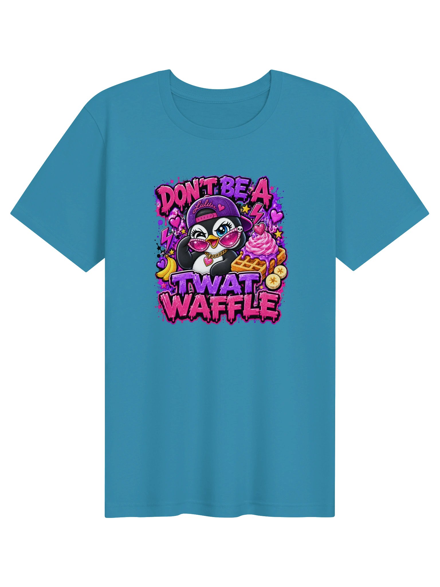 Don’t Be A Twat Waffle Lulu Tee product image (1)