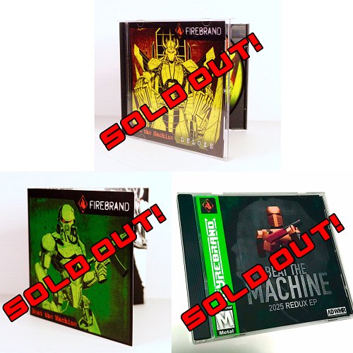 Took a little while, but all CD copies of all Beat the Machine variants are sold out (still have cassette copies in stock tho...