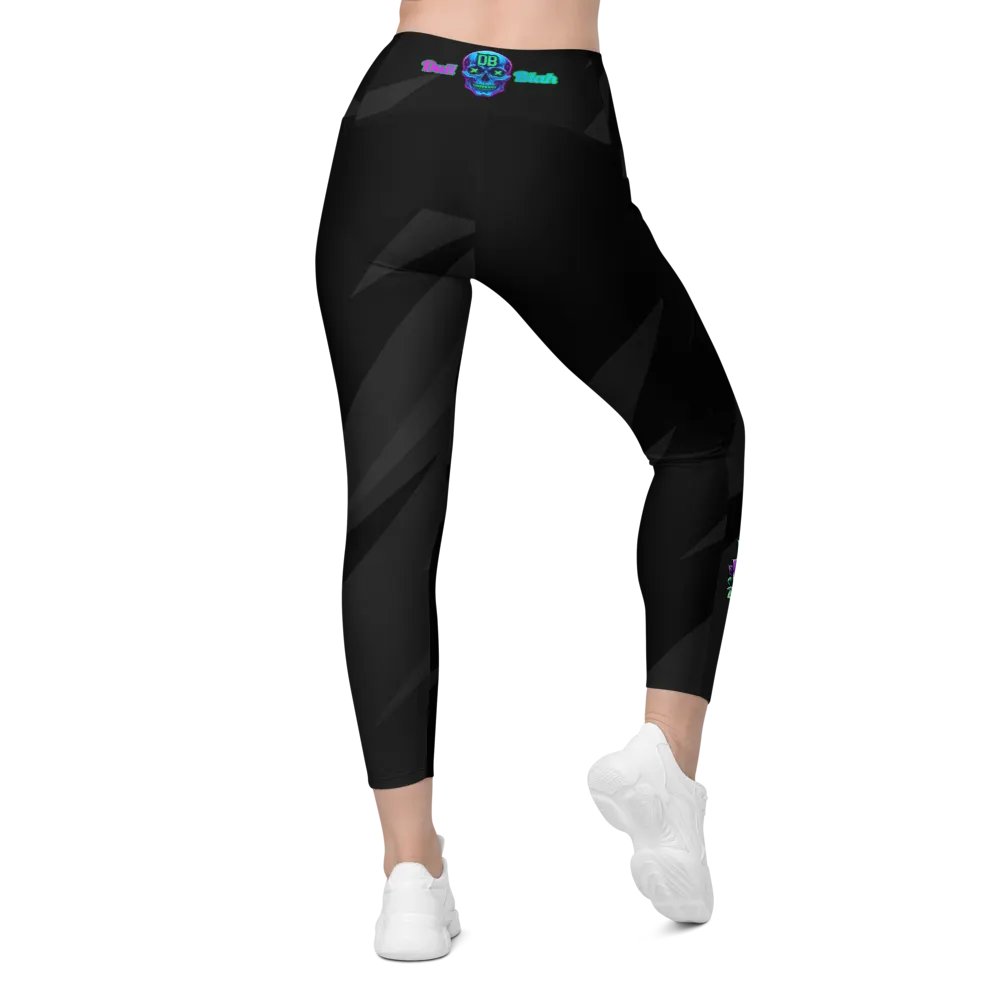 Dull Skull Rose Leggings product image (2)