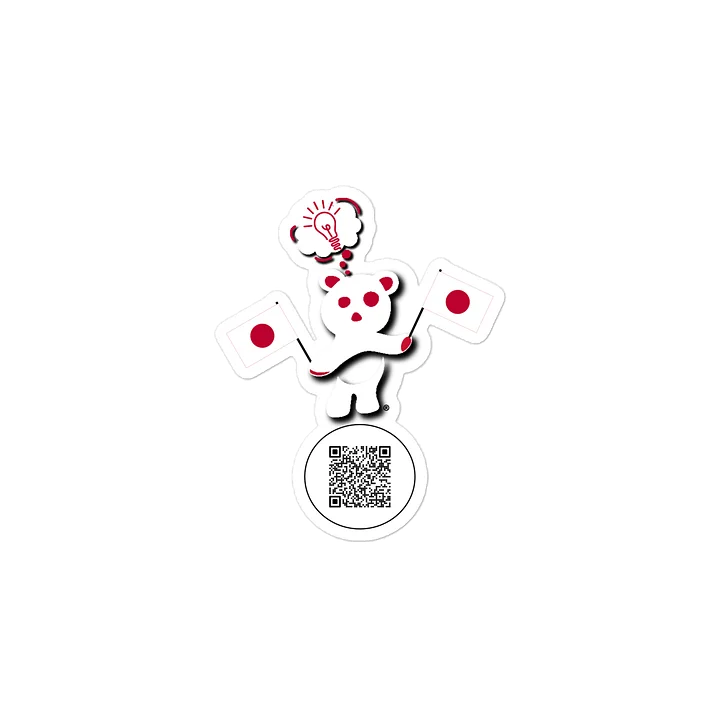 Japan — Country Bear Sticker | BehrBrained Media product image (2)