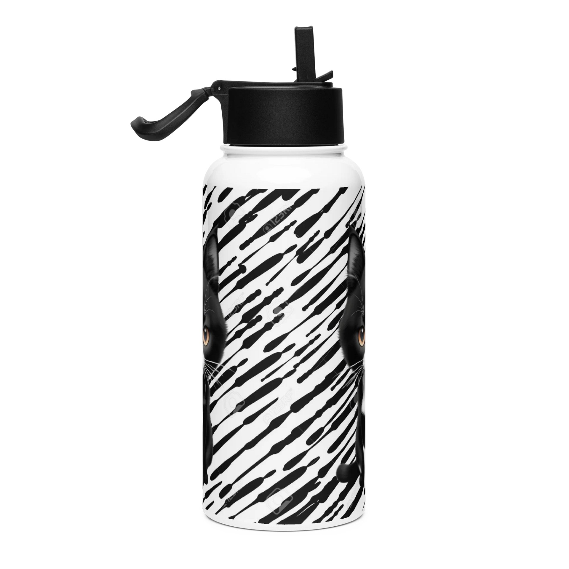 Buddy Stainless Steel Water Bottle with a Straw Lid product image (4)