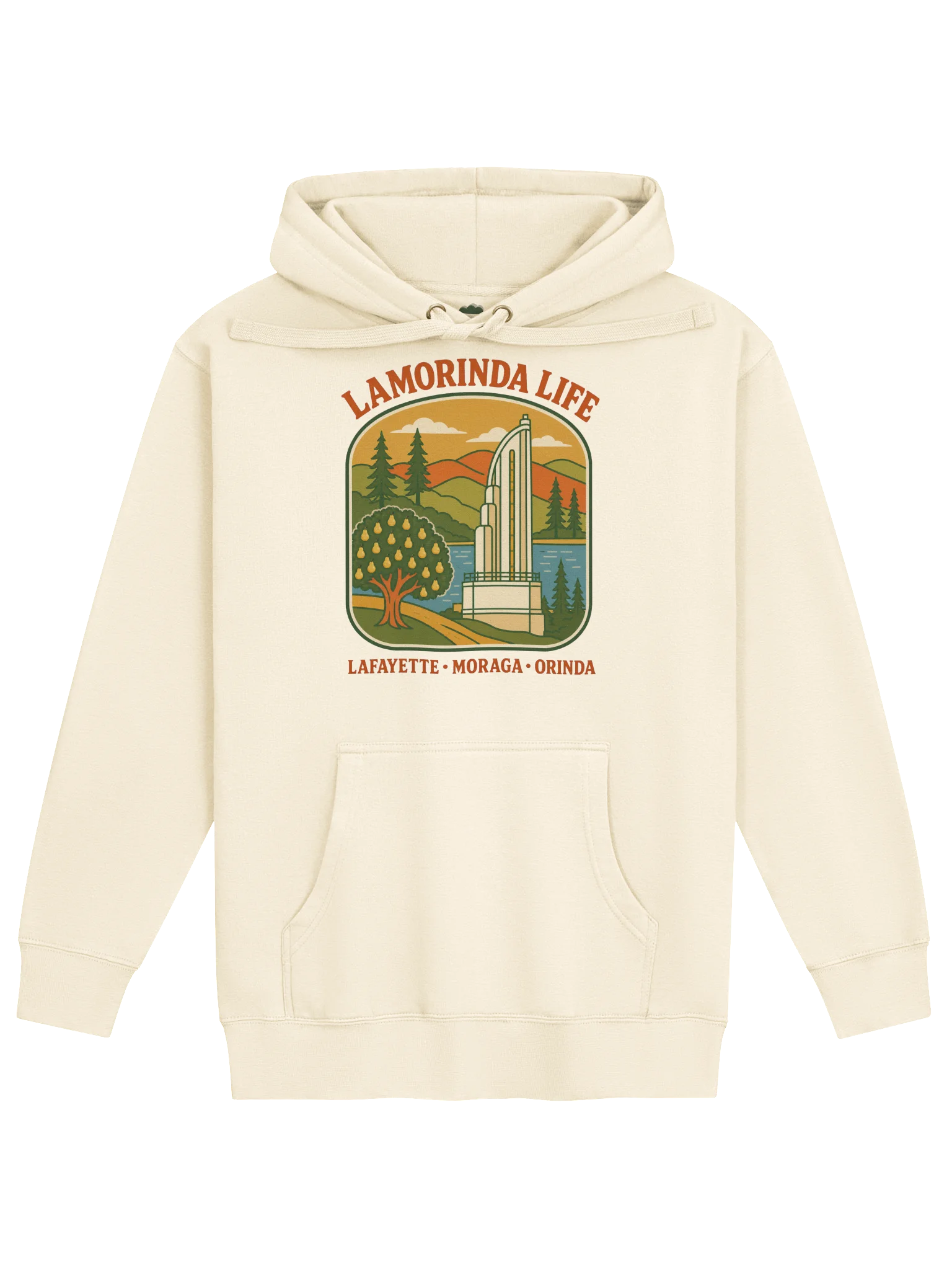 Lamorinda Life Three Towns Graphic Hoodie product image (1)