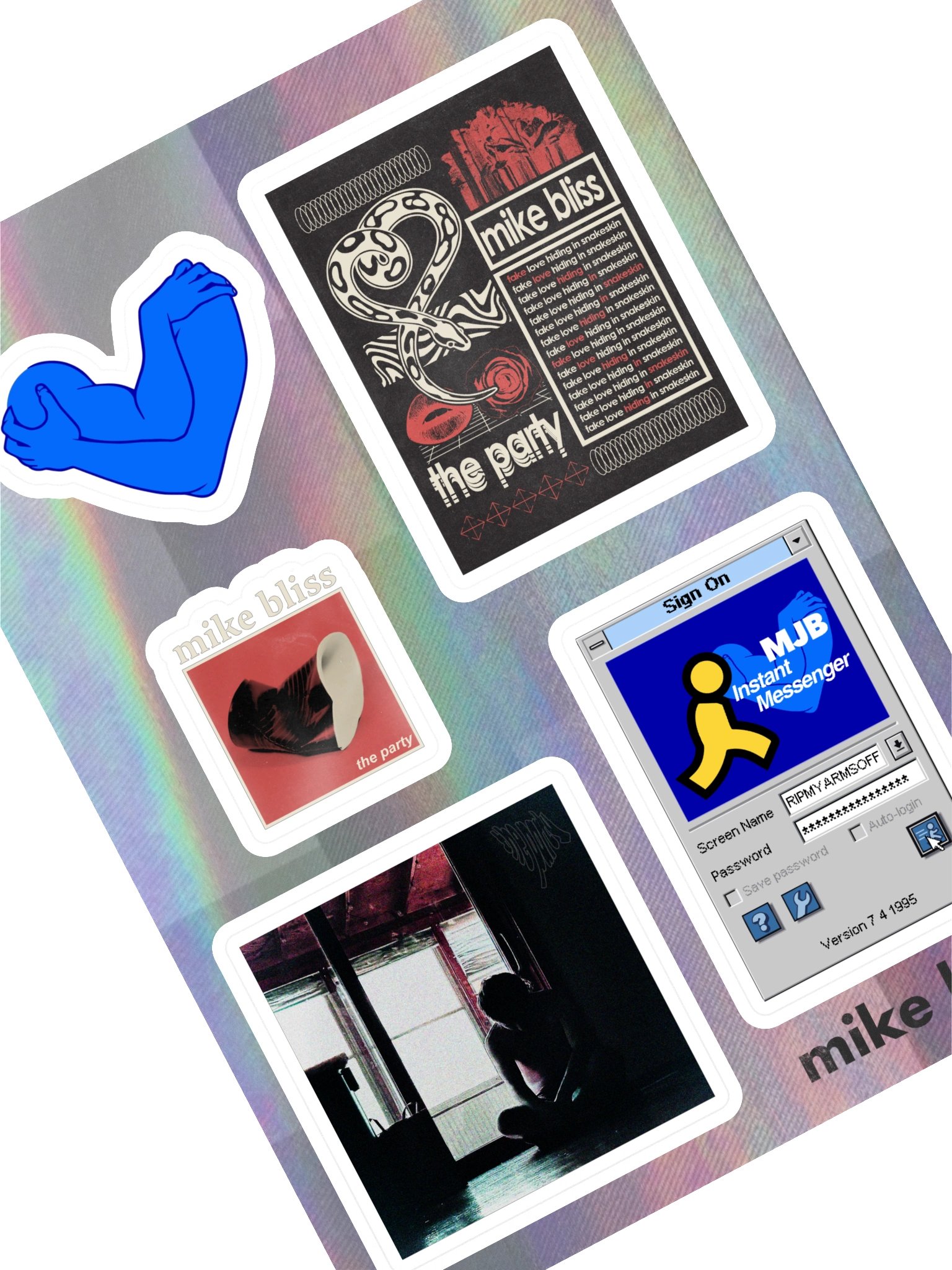 the party - sticker sheet product image (1)