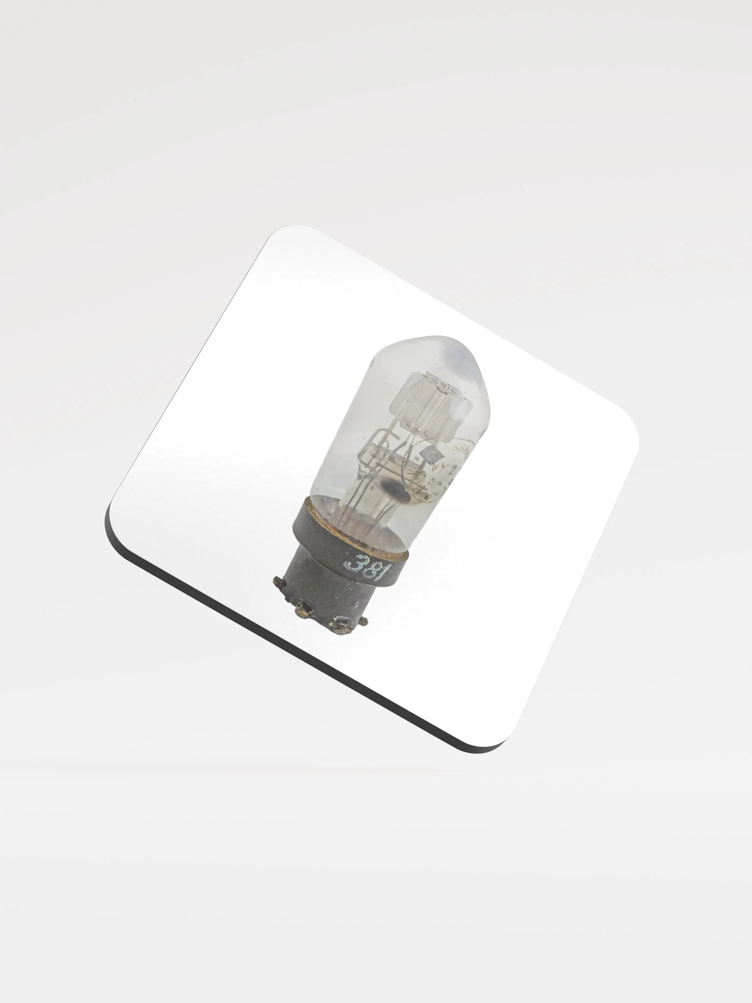Vintage Vacuum Tube / Thermionic Valve Coaster (VY2 Tube) product image (1)
