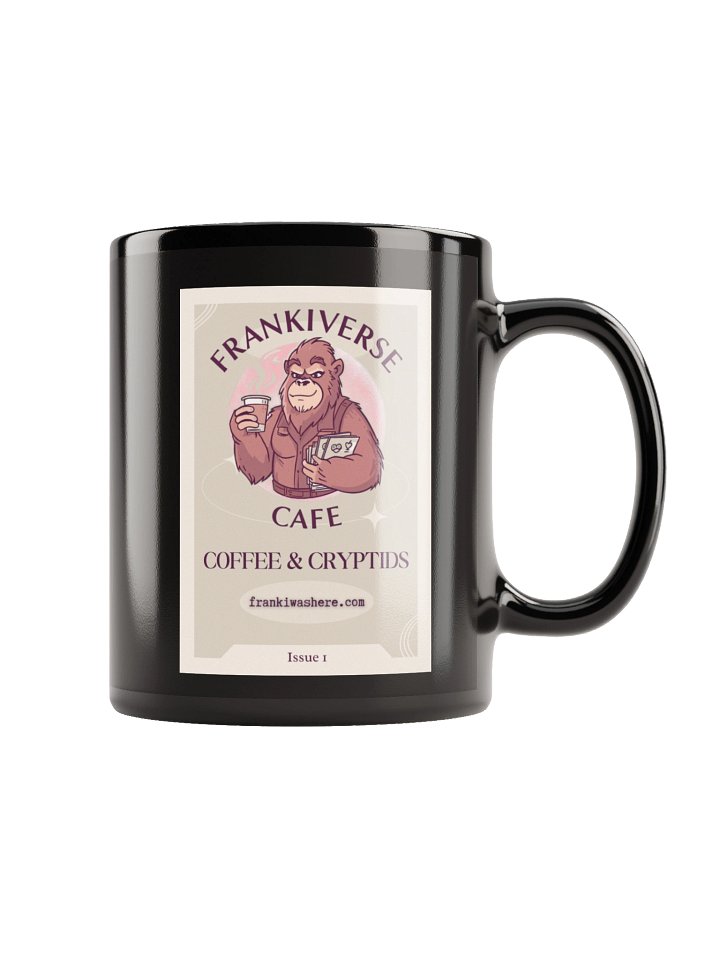 Coffee & Cryptids Mug | FrankiVerse Cafe Merch product image (2)
