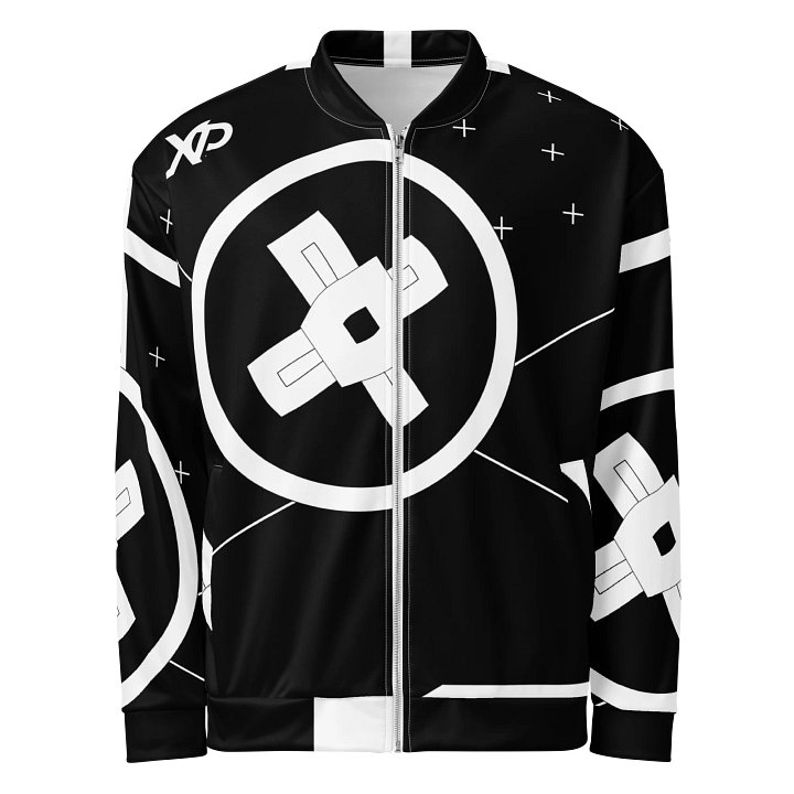 369-XP Half of Her Is Hot All-Over Print Bomber Jacket product image (1)