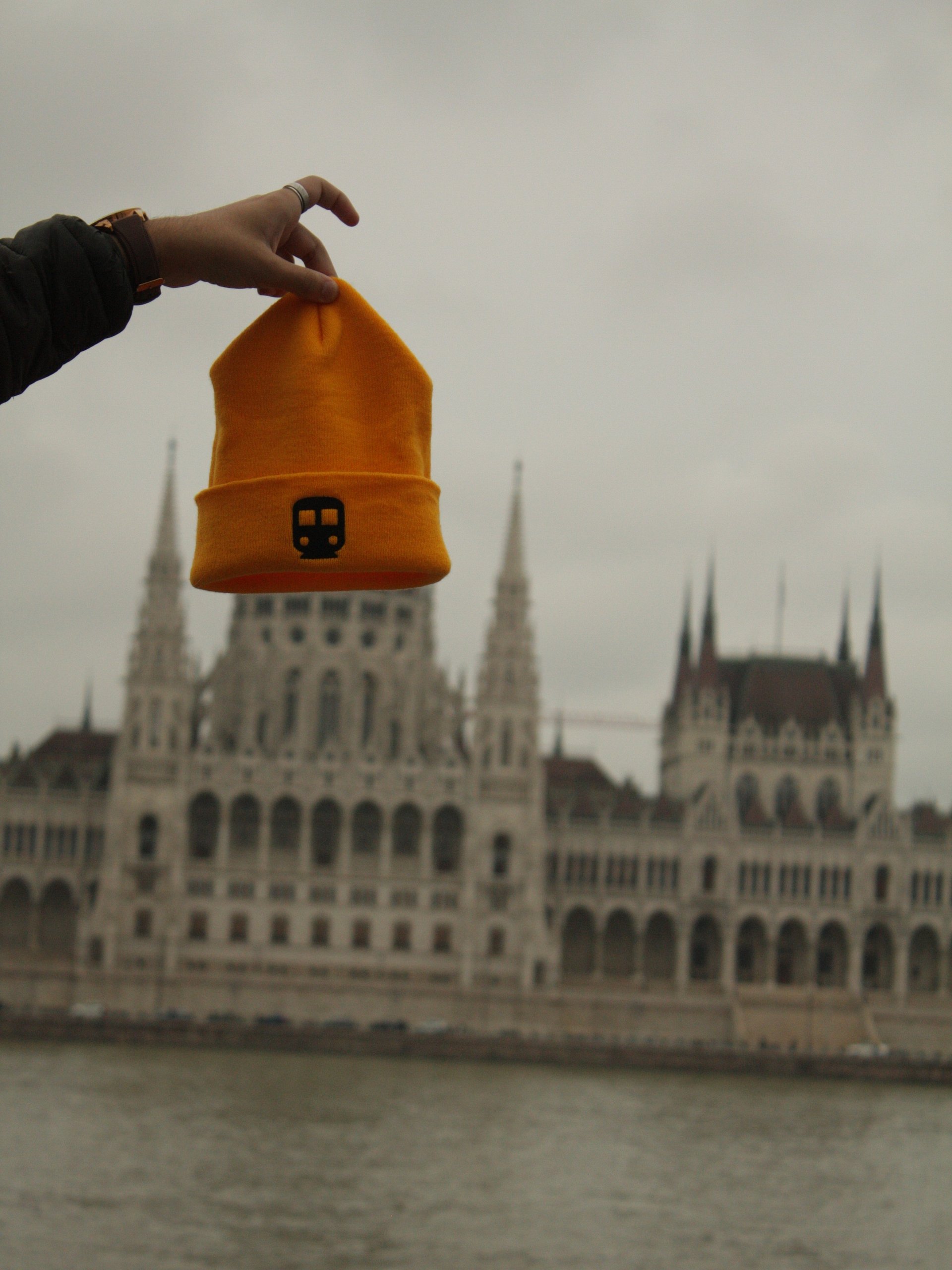 Black Train Beanie product image (4)