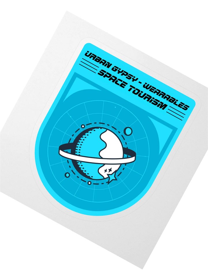 Space Tourism Kiss Cut Stickers product image (2)