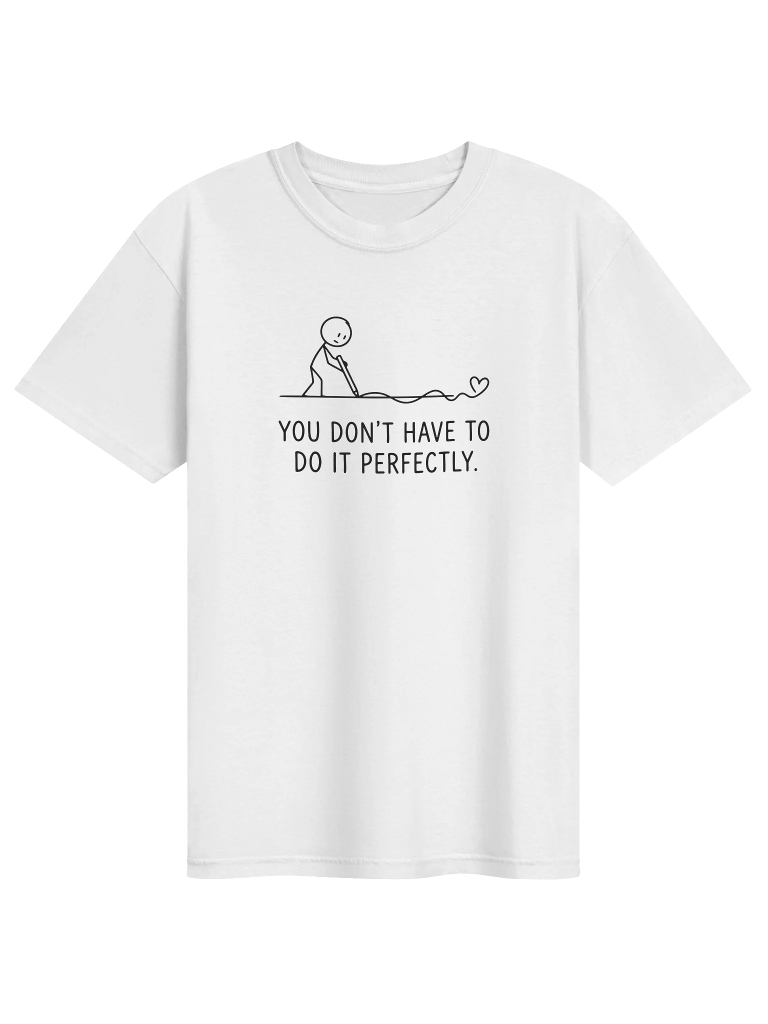 Perfectionism Anxiety Shirt – Self-Compassion Mental Health Tee product image (1)
