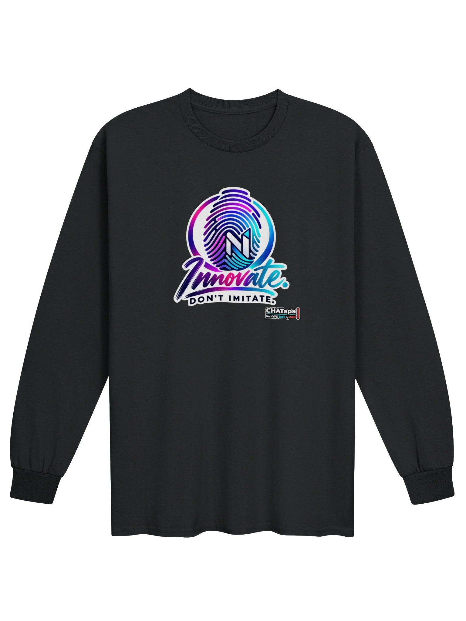 INNOVATE. DON'T IMITATE. | Signature Tech Long Sleeve Tee product image (5)
