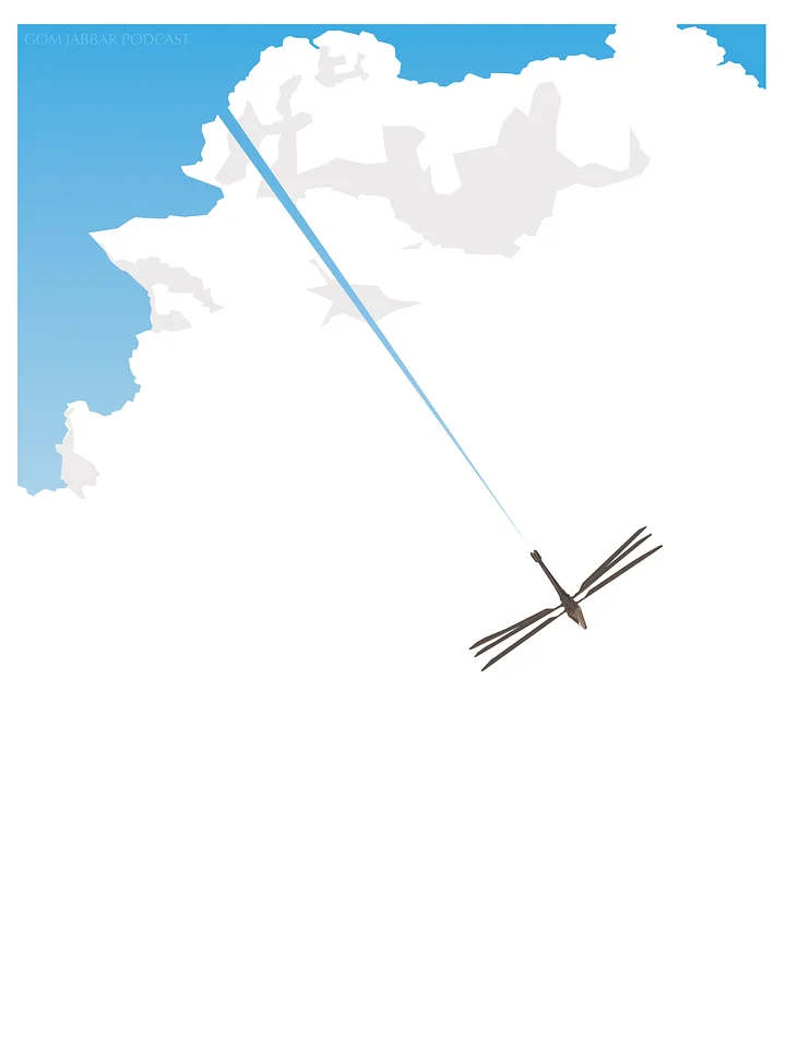 Framed 'Thopter Flight Art Print product image (2)