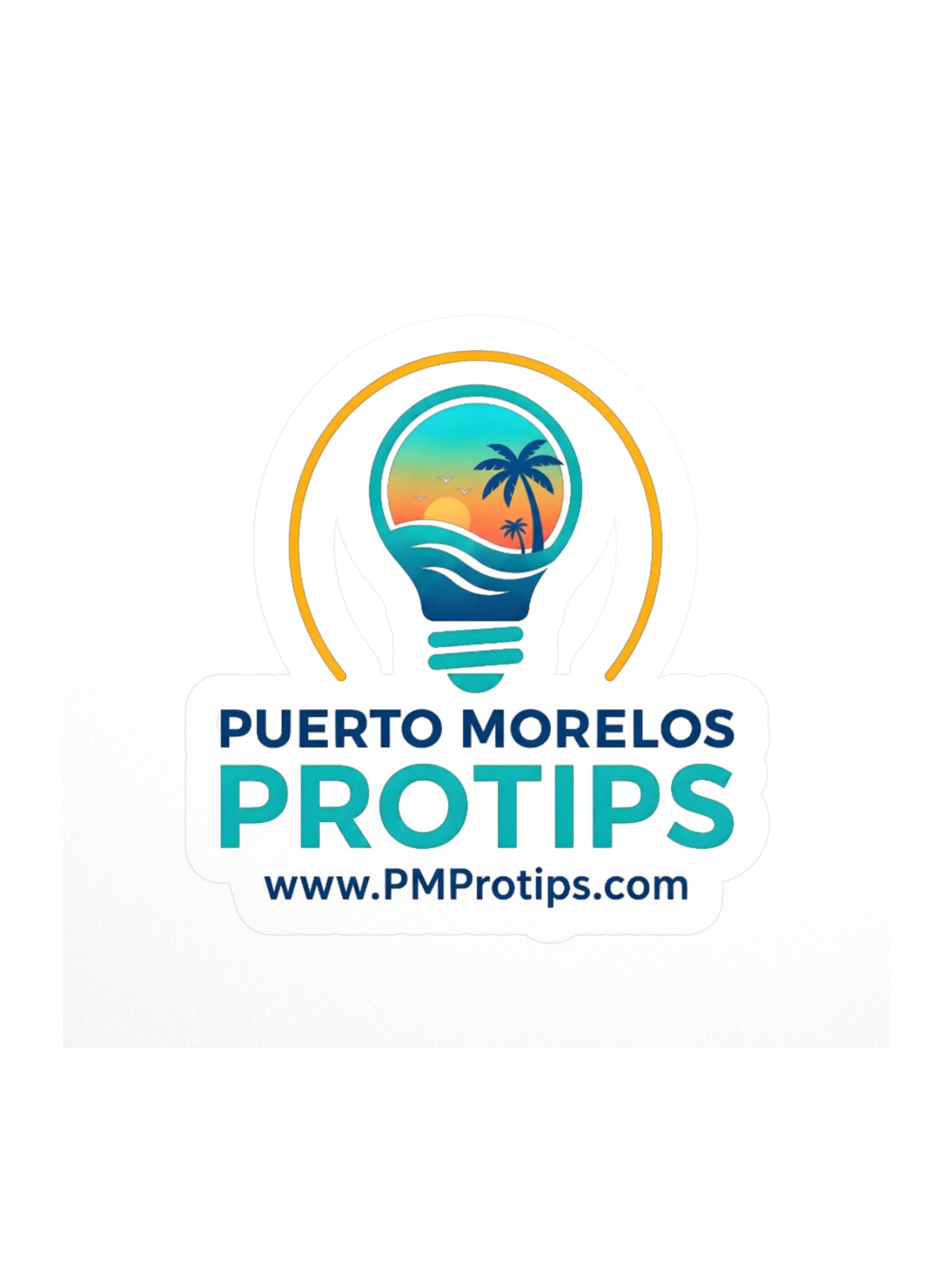 Puerto Morelos Protips Logo Sticker product image (1)