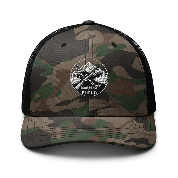 From Range To Field Camo Trucker Hat product image (1)