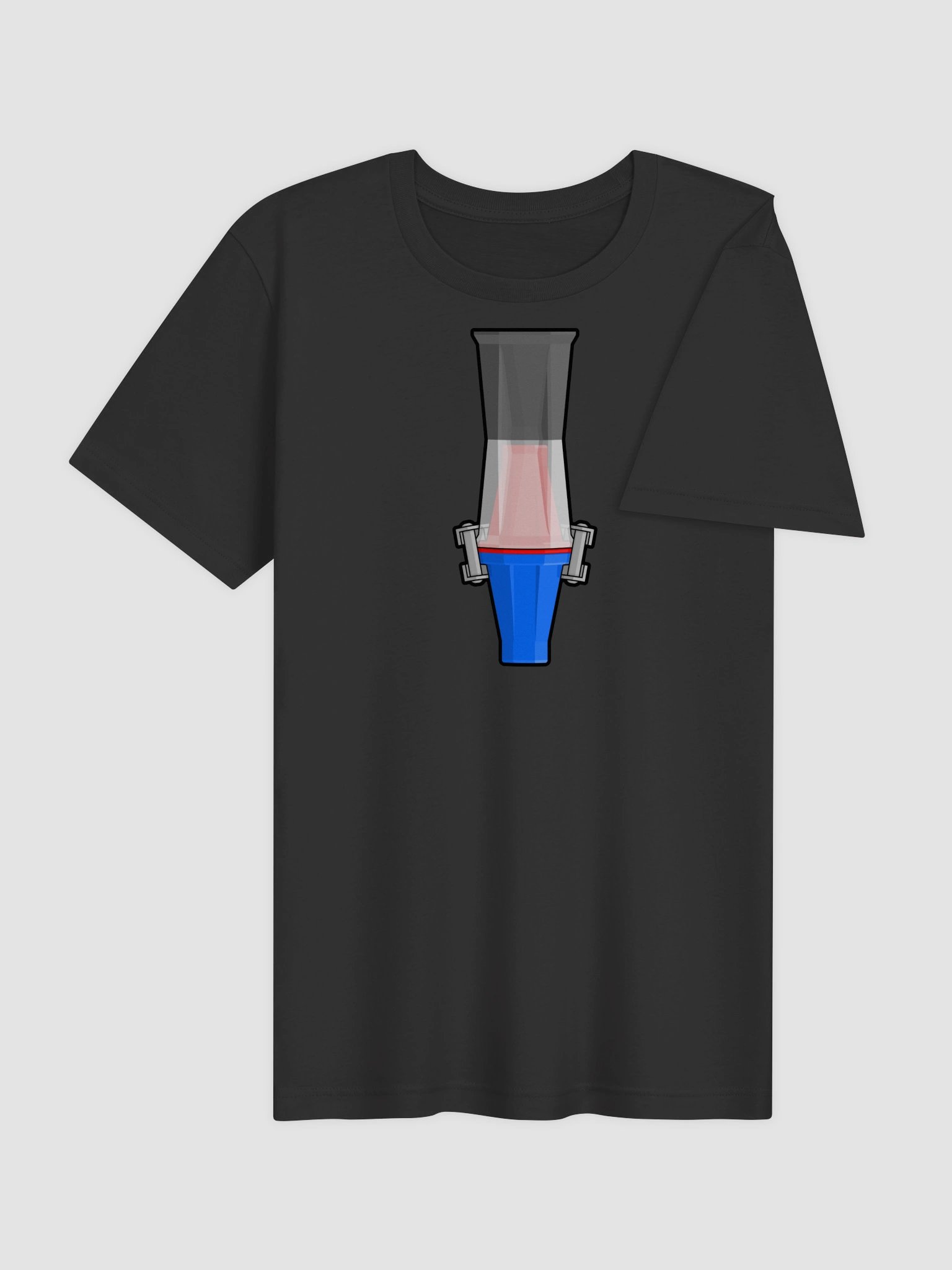 Pin Cup Claw Stack T-Shirt Blue product image (4)