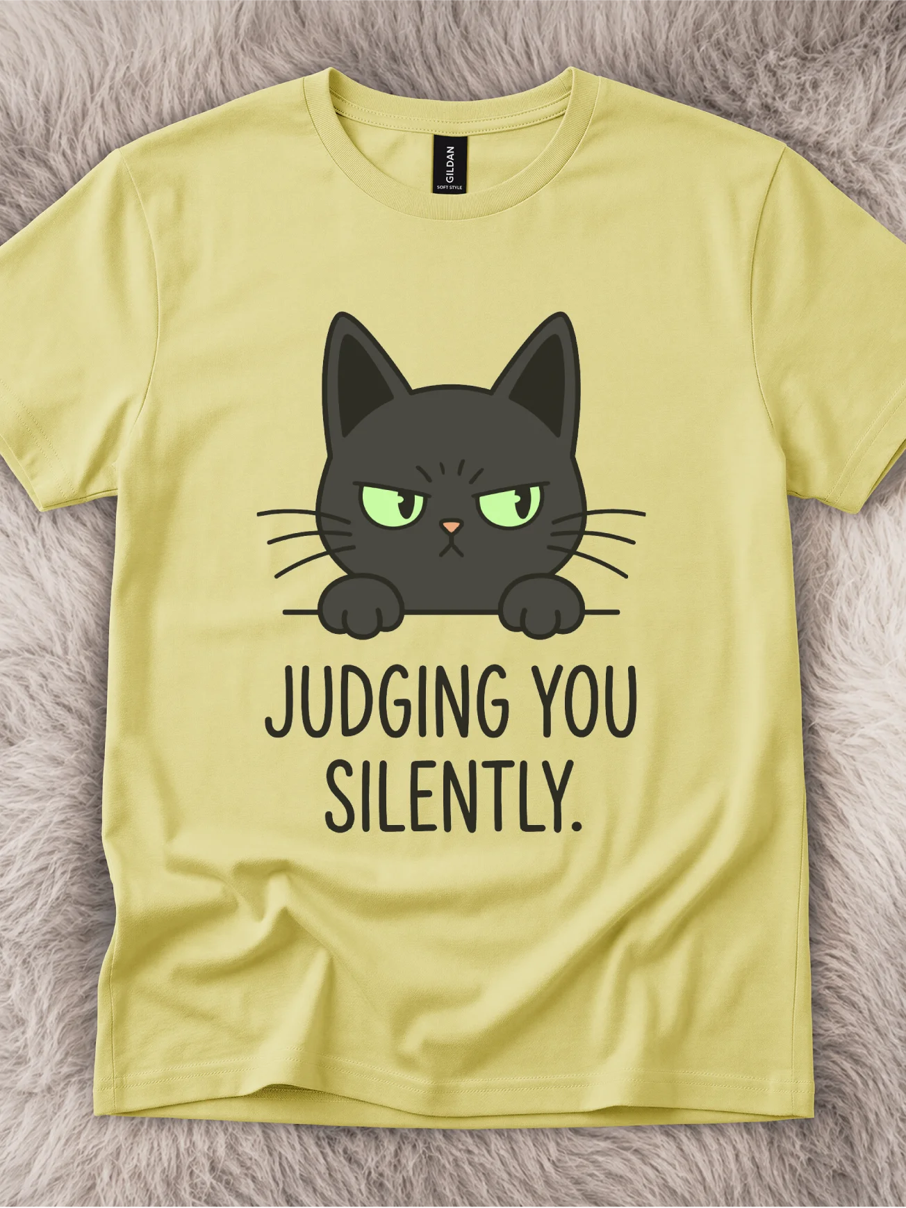 Judging You Silently Void Cat Shirt product image (1)