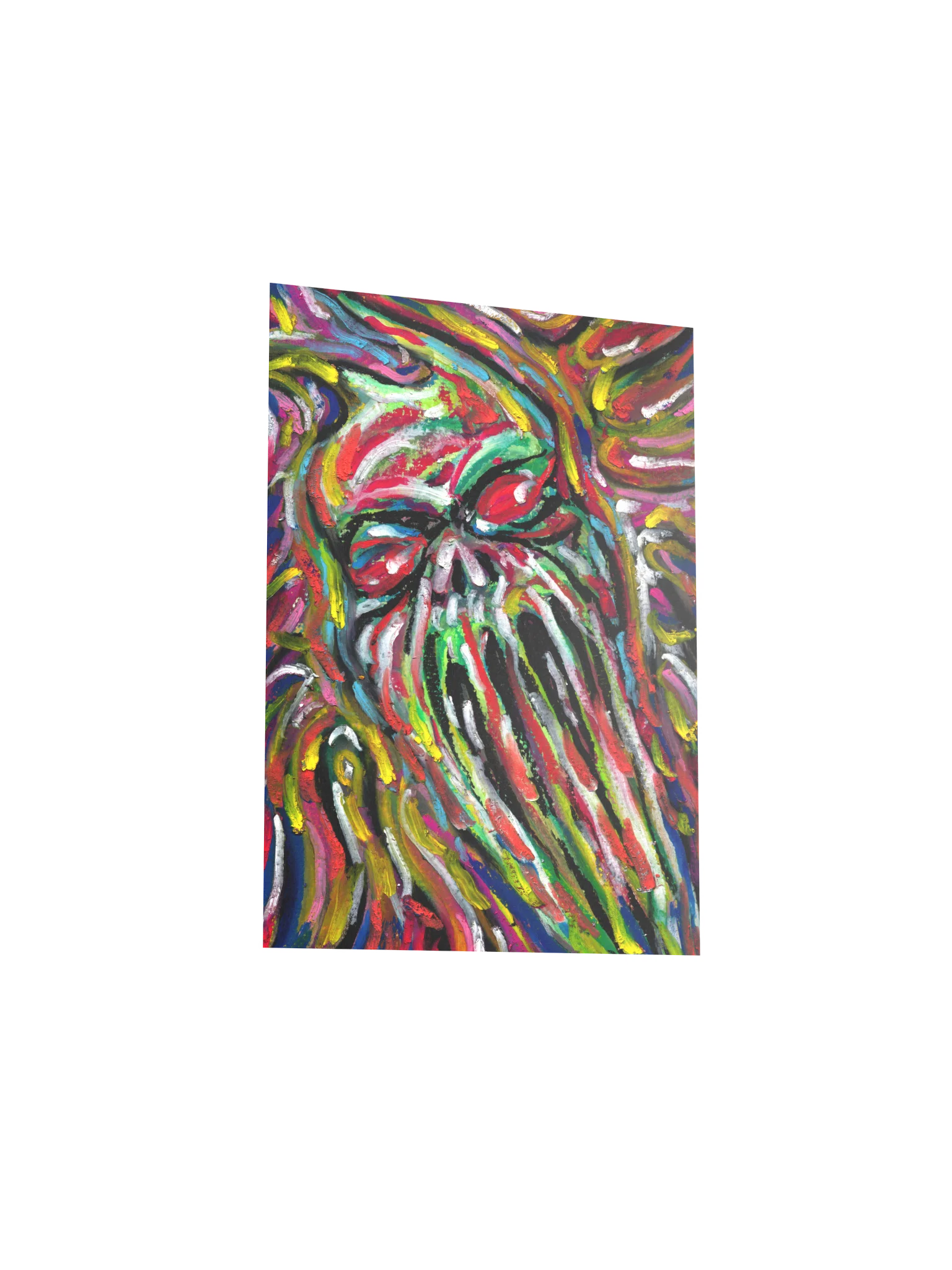 Wraith - Print of Original Oil Pastel Artwork product image (5)