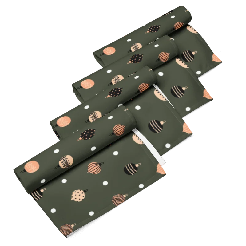 Festive Ornaments Cloth Napkin Set product image (7)