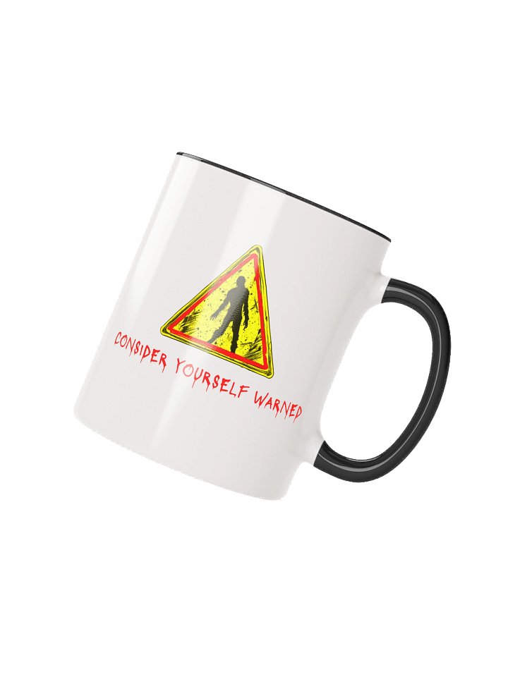 Zombie Brand Warning Mug product image (3)