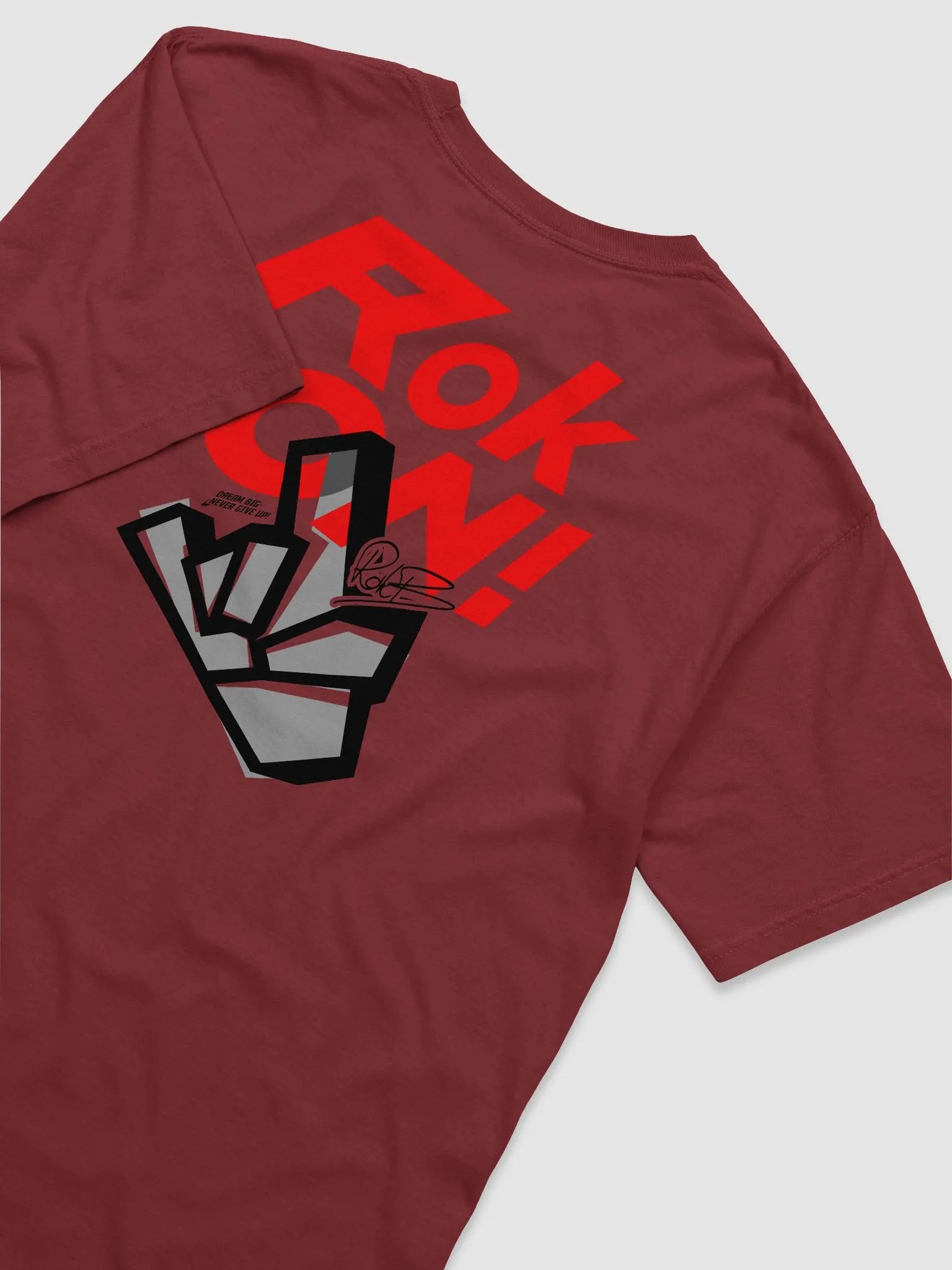 ROK ON! (Rear) T-shirt product image (5)