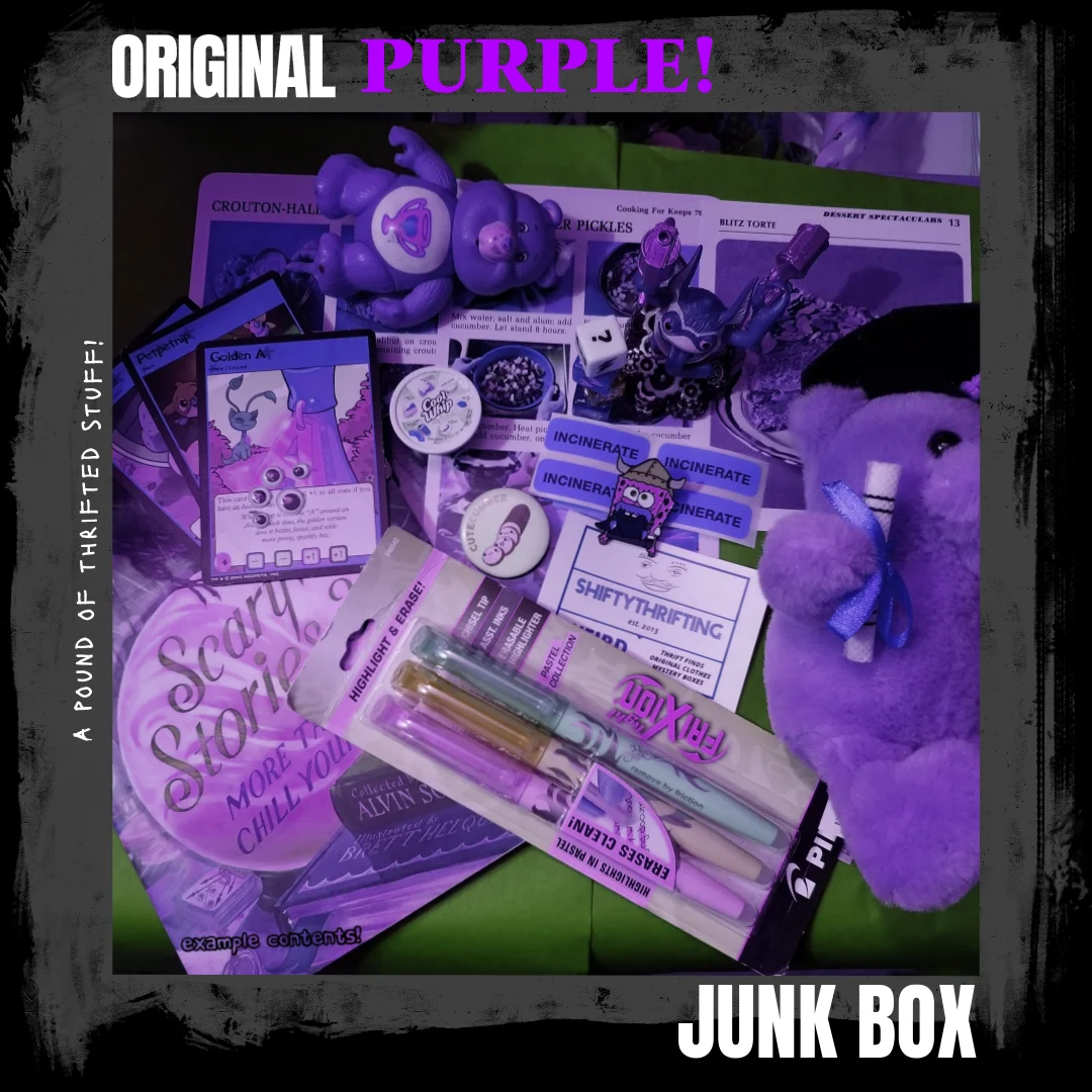 PURPLE ShiftyThrifting Junk Box product image (1)