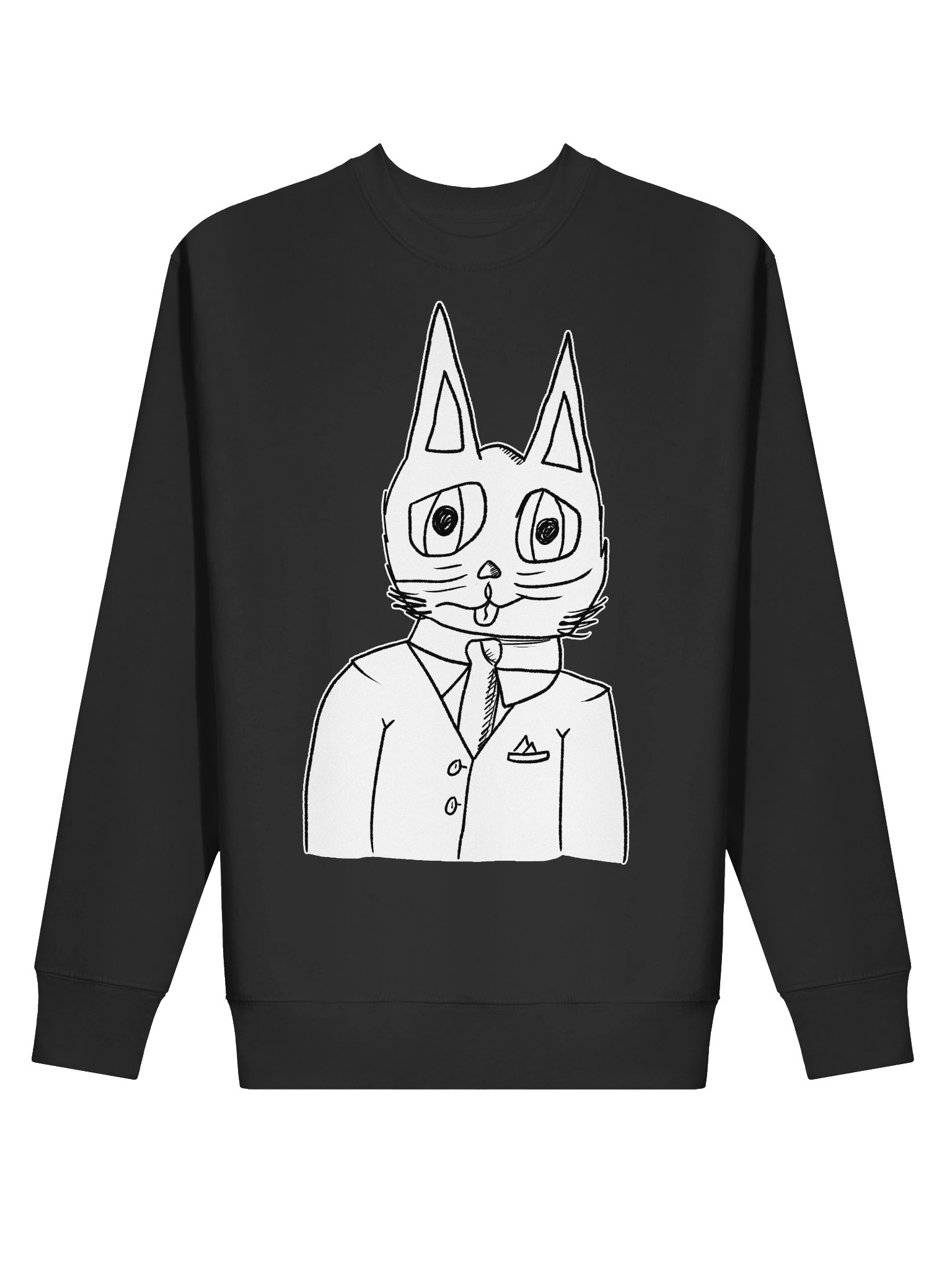 Business Cat Sweatshirt product image (2)