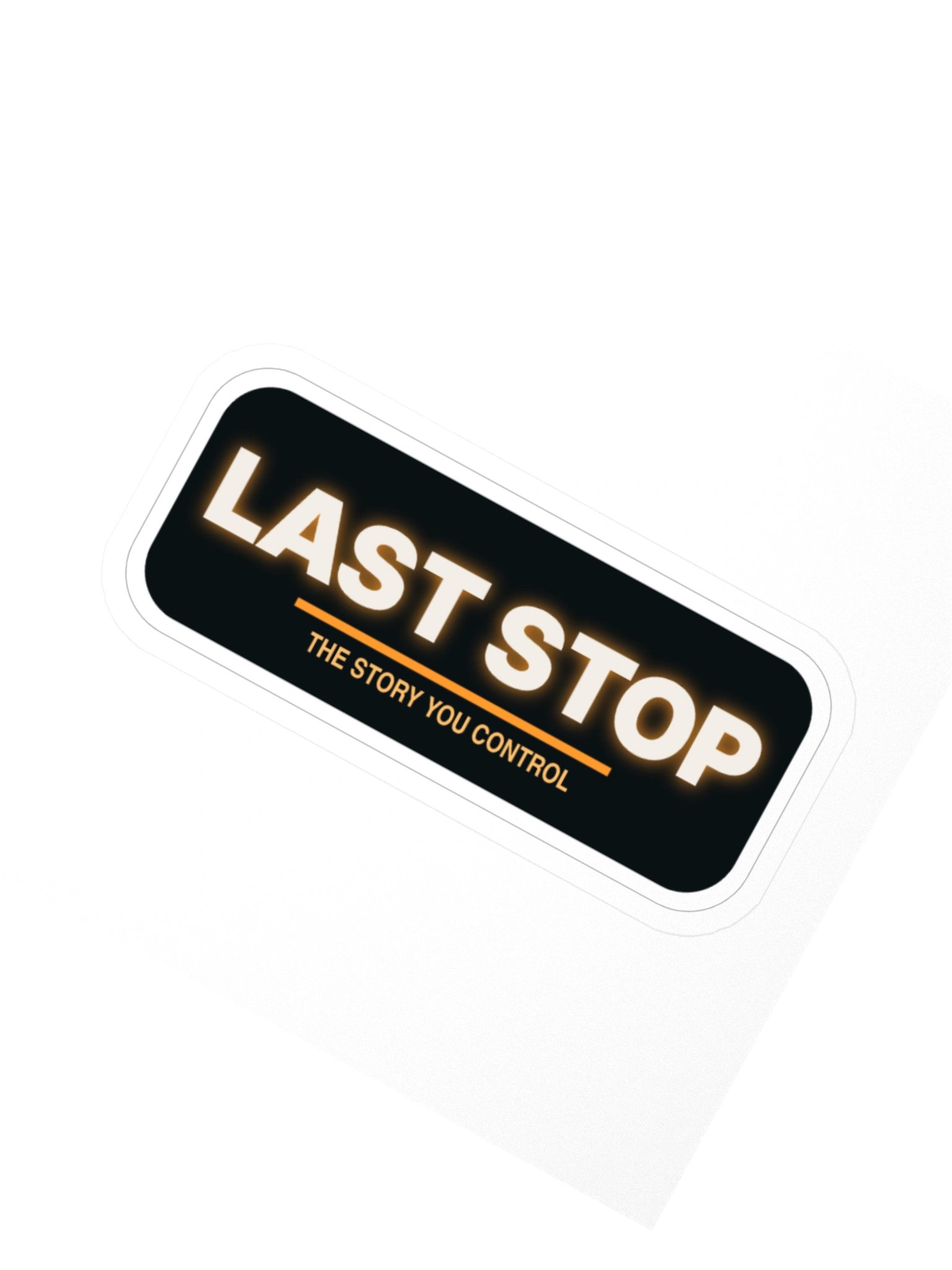 LAST STOP Logo Sticker product image (2)
