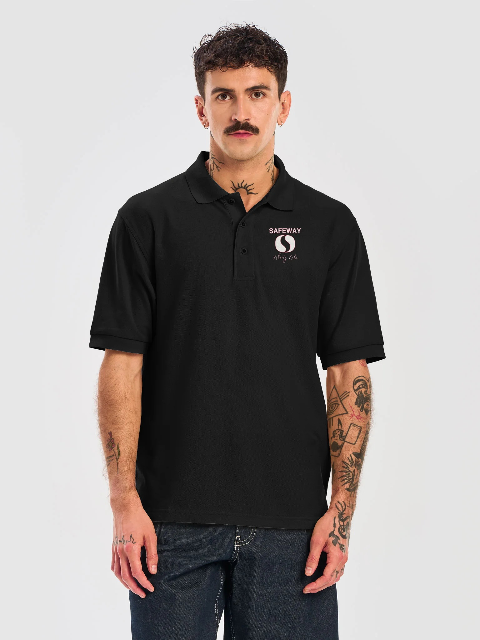 Safeway Liberty Lake Embroidered Polo product image (30)