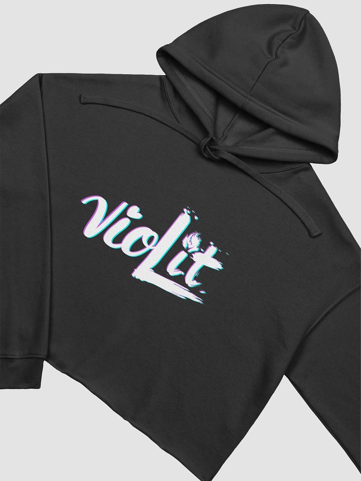 vioLit Cropped Hoodie product image (2)