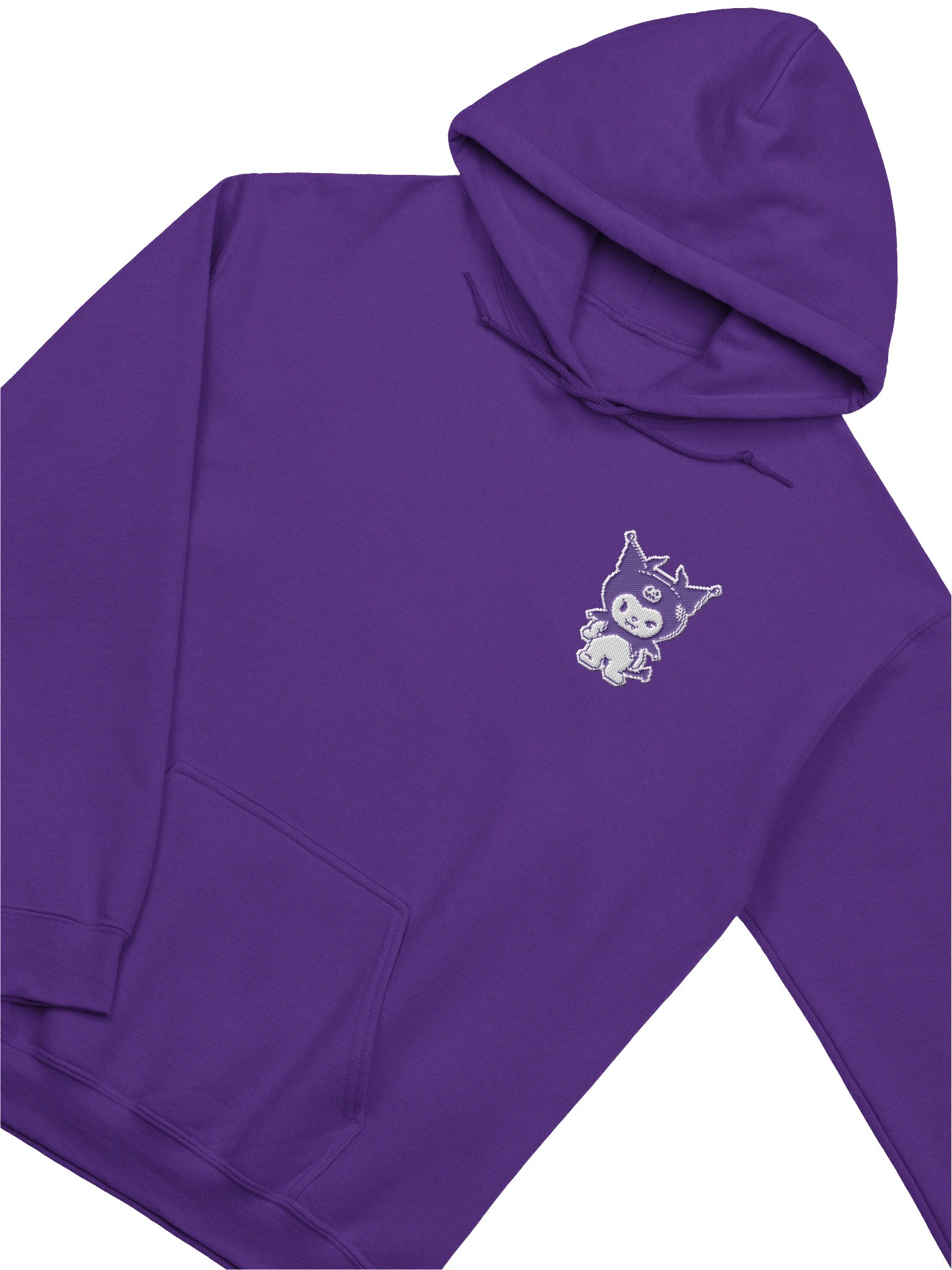kuromi embroidered hoodie product image (3)