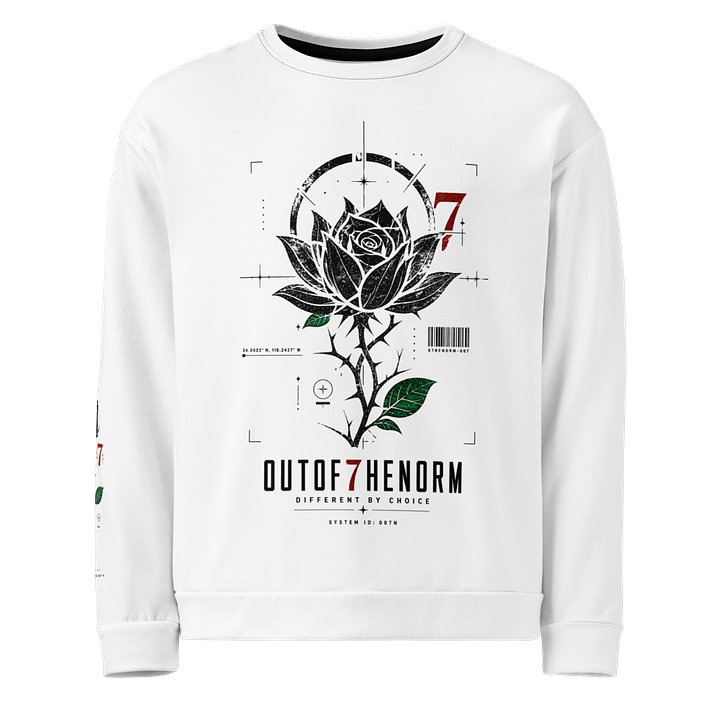 Midnight Rose 7 — All-Over Sweatshirt product image (1)