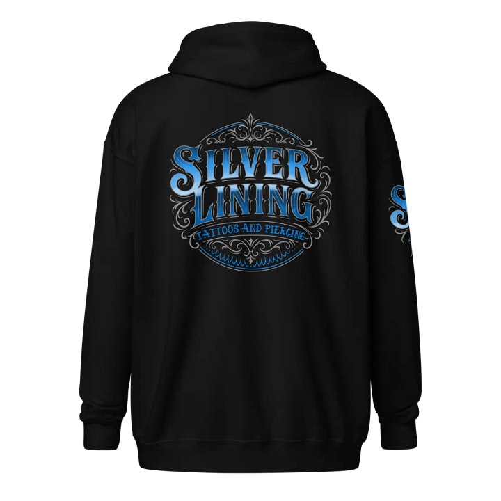 Silver Lining zip hoodie product image (2)