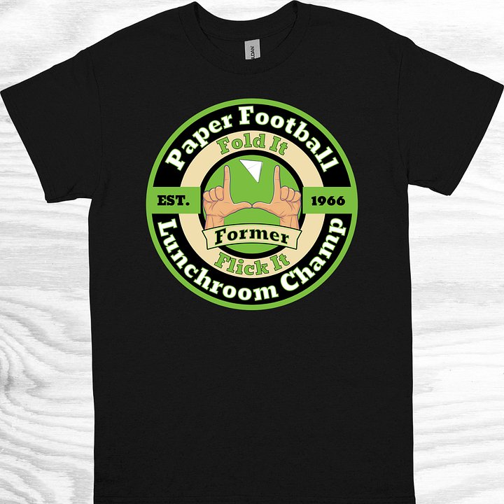 Former Paper Football Lunchroom Champ product image (1)