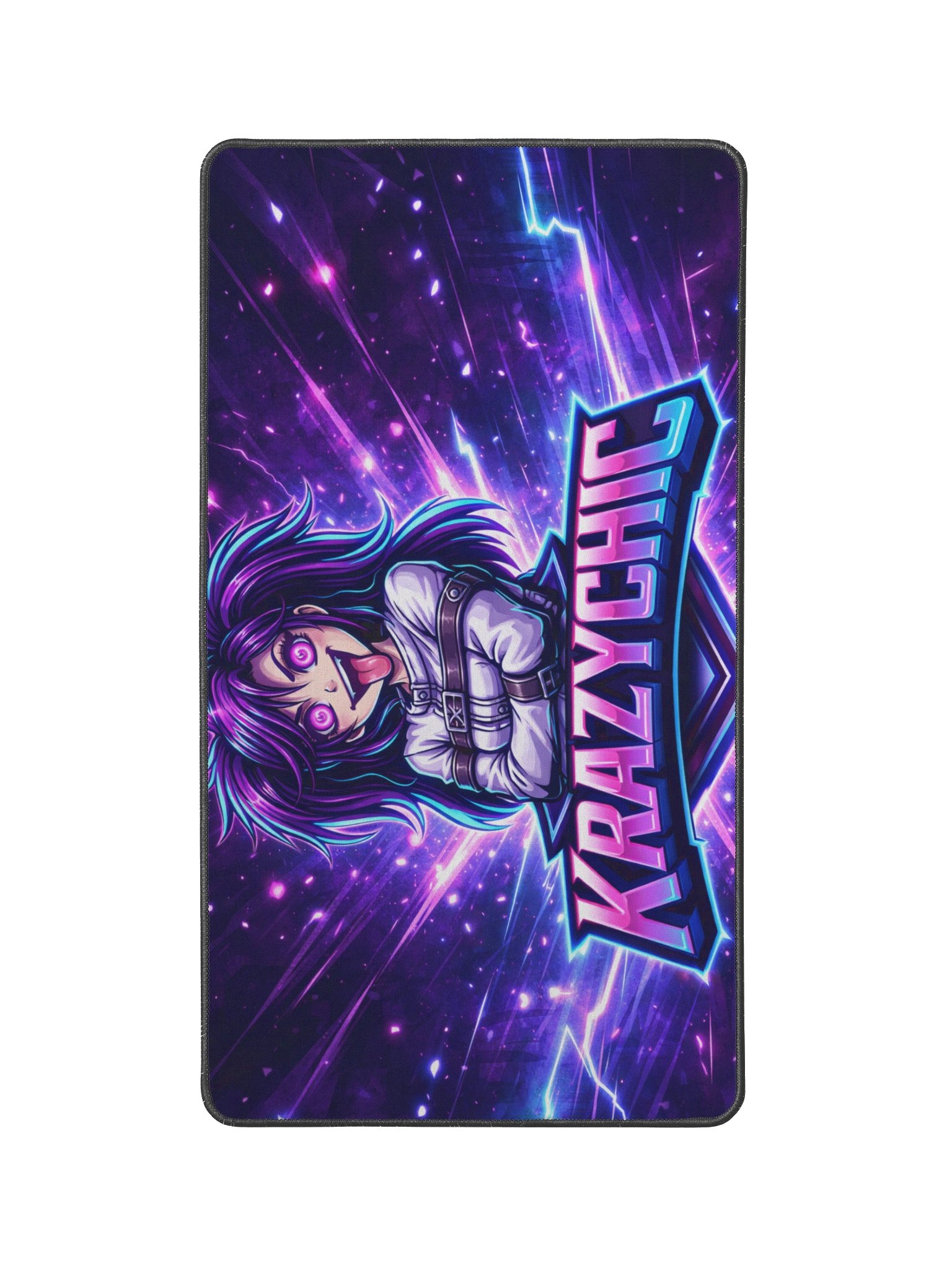 Krazychic Neon Madness Desk Mat product image (1)