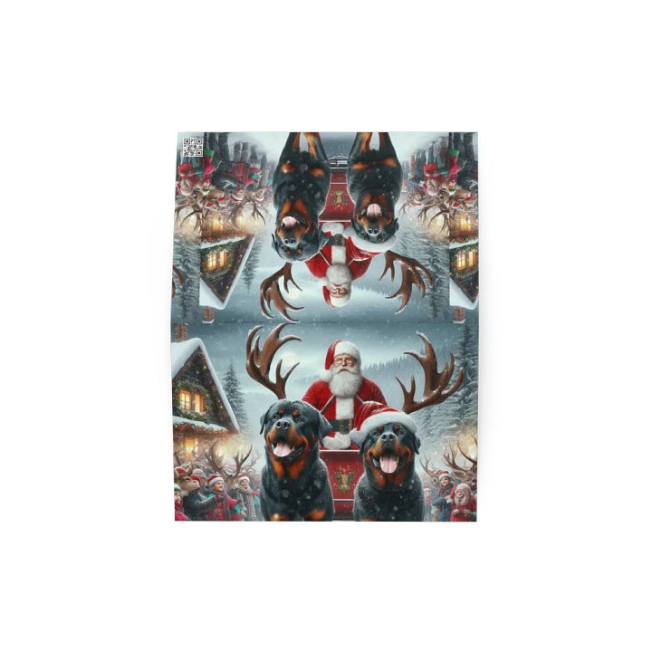 Rottweiler's Christmas Card product image (4)